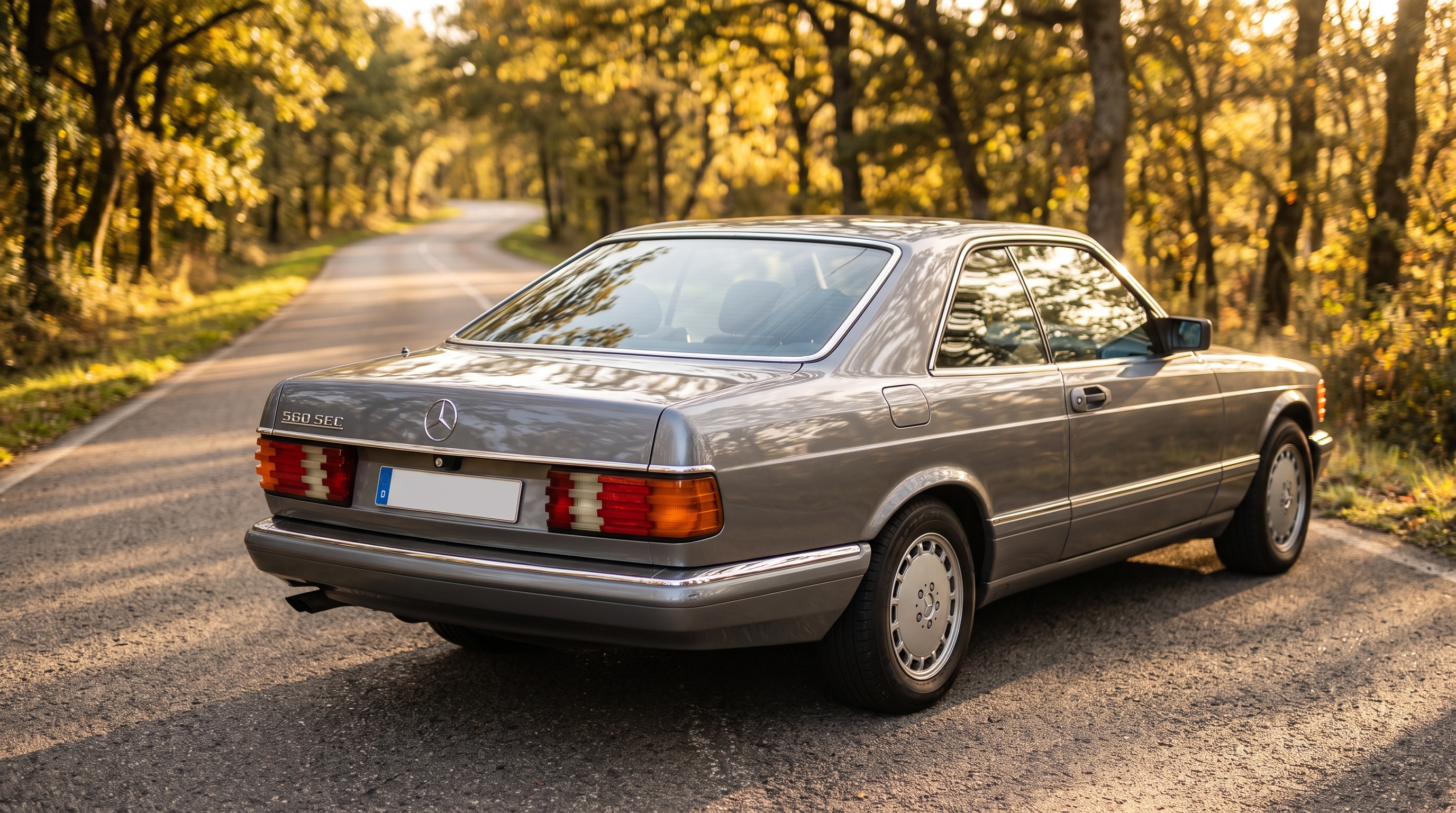 C126 rear three-quarter view