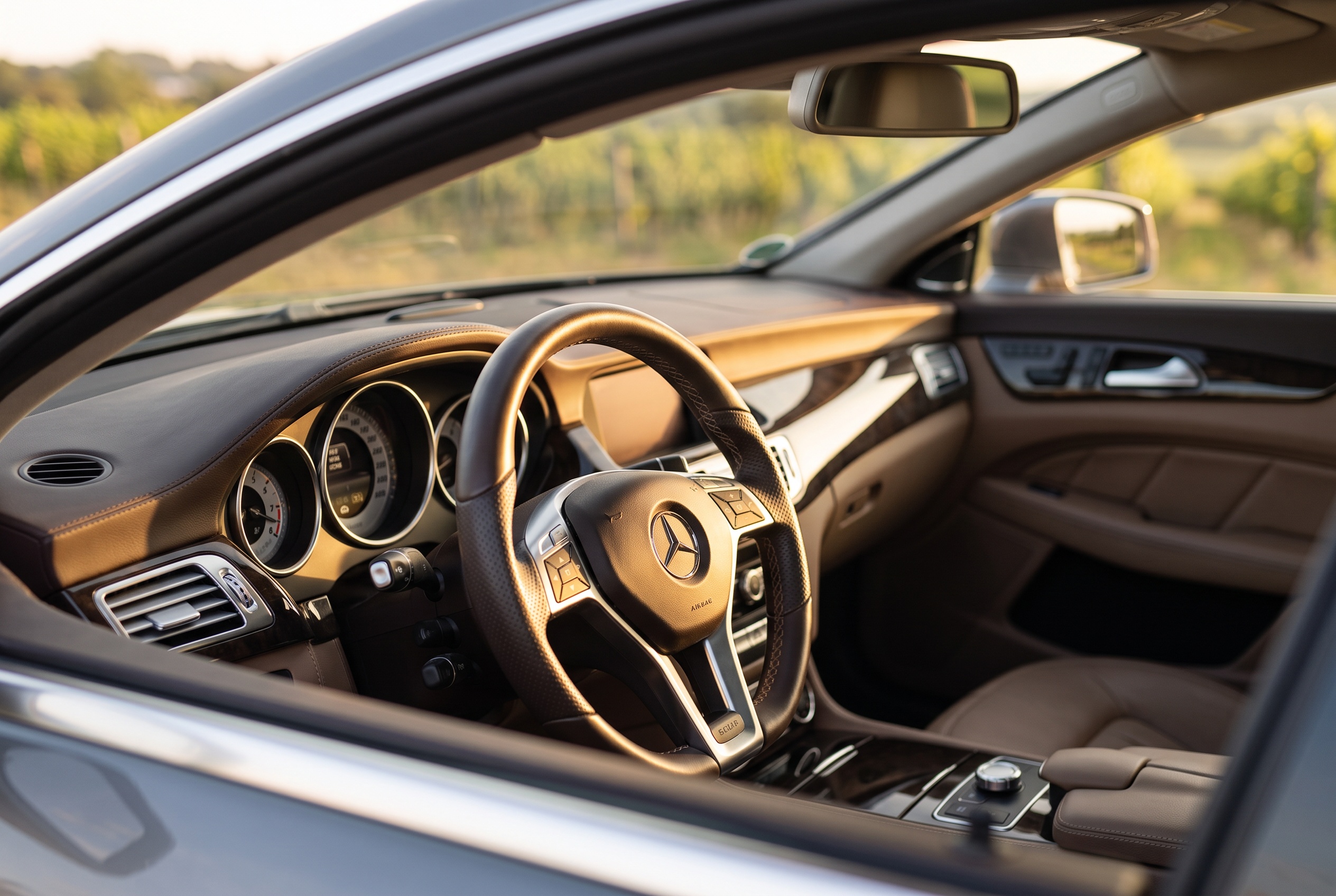 C218 interior