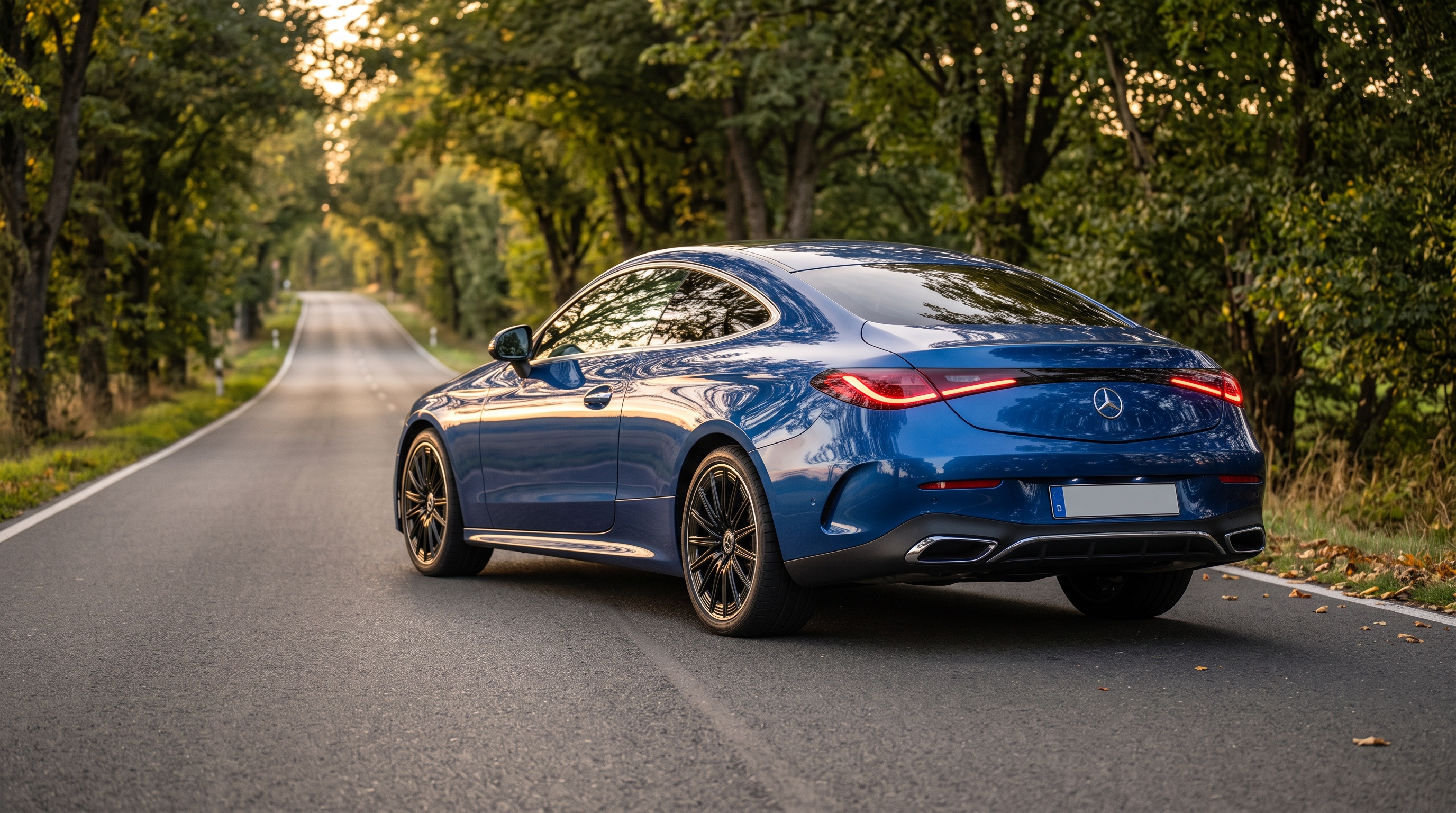 C236 rear three-quarter view