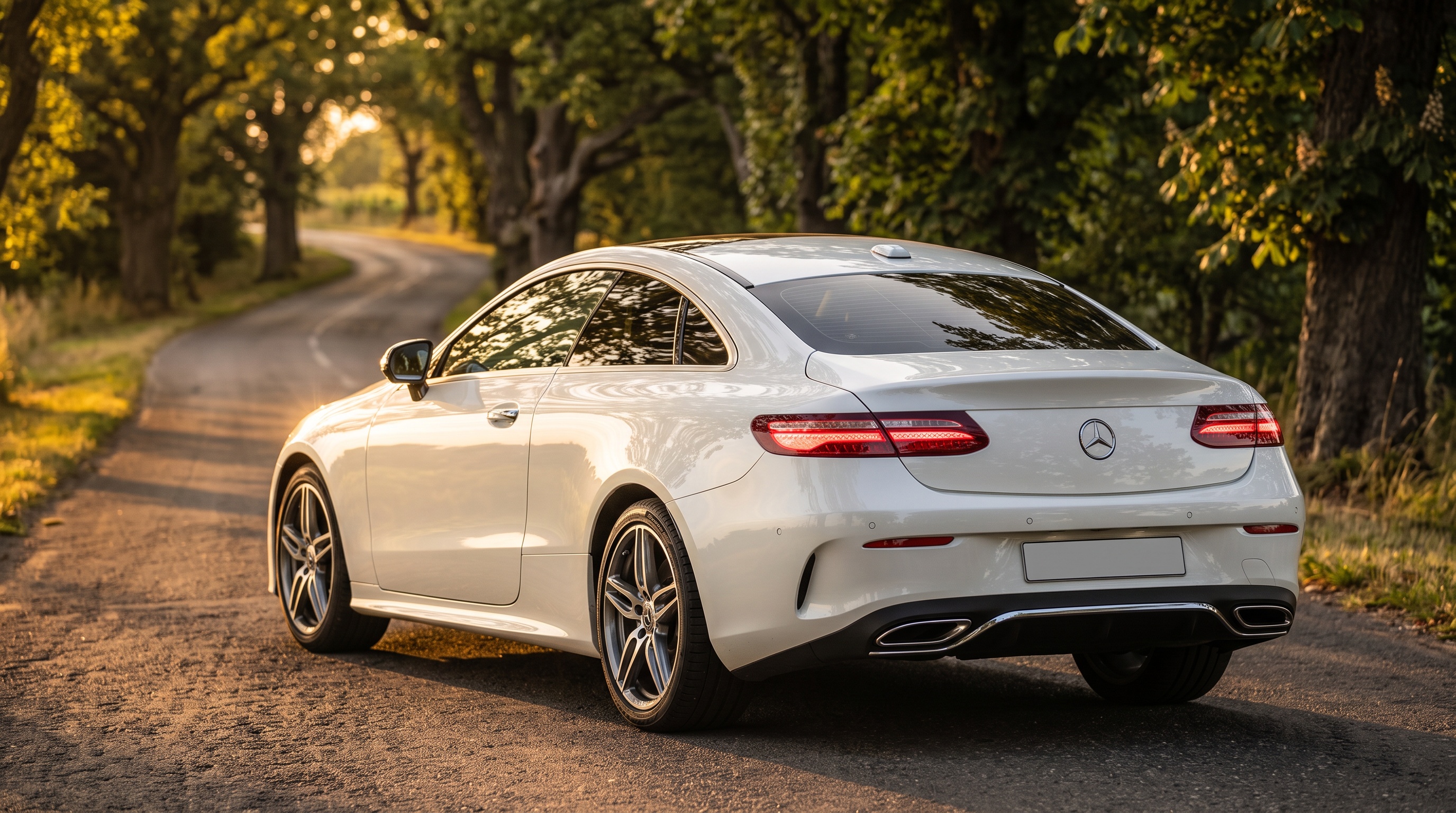C238 rear three-quarter view