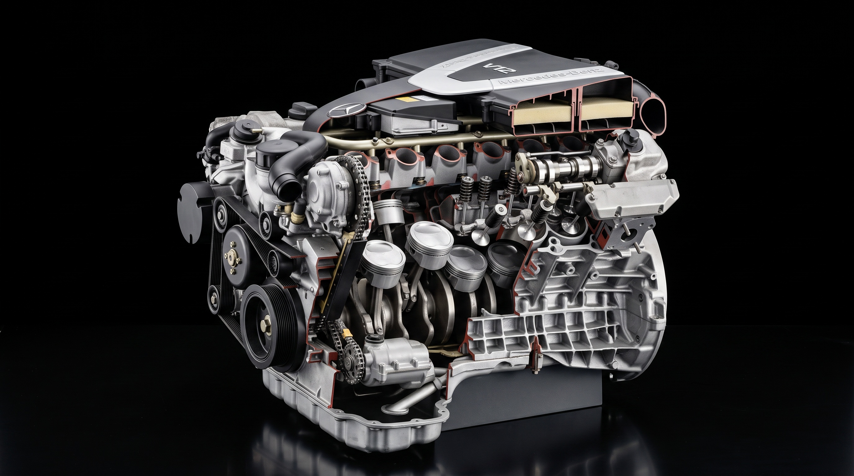 Silnik Mercedes-Benz M137 w układzie V12