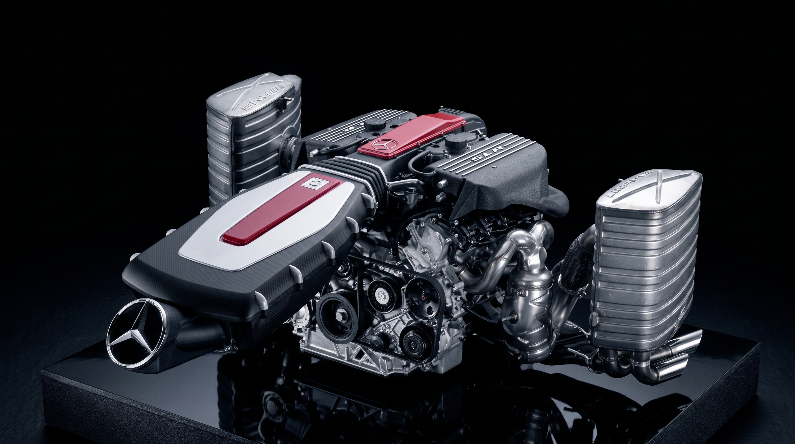 Silnik Mercedes-AMG M155 w układzie V8