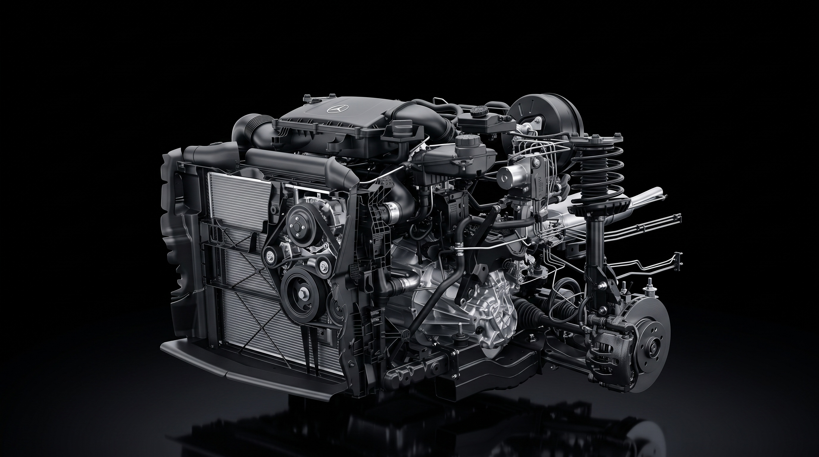 Silnik Mercedes-Benz OM622 w układzie I4
