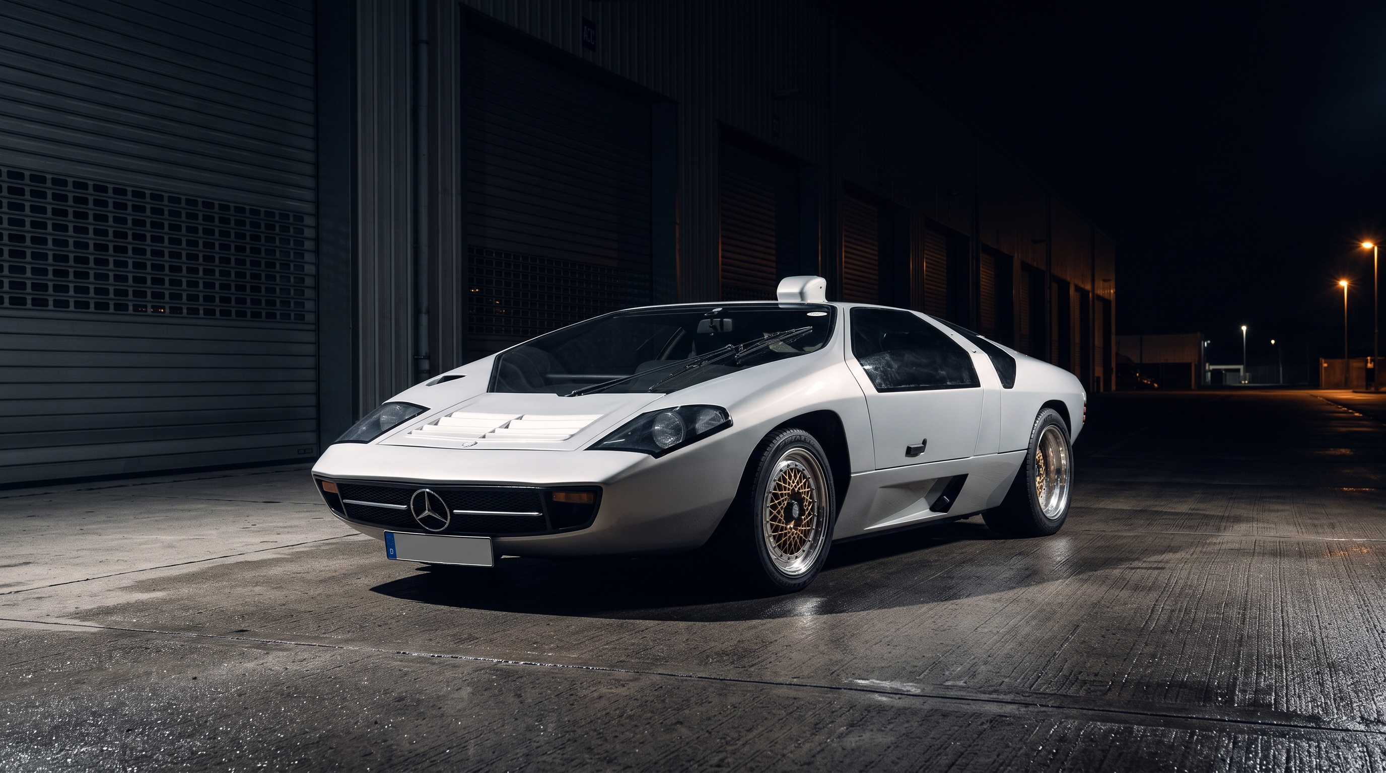 CW311 — The gullwing supercar Mercedes says it never built