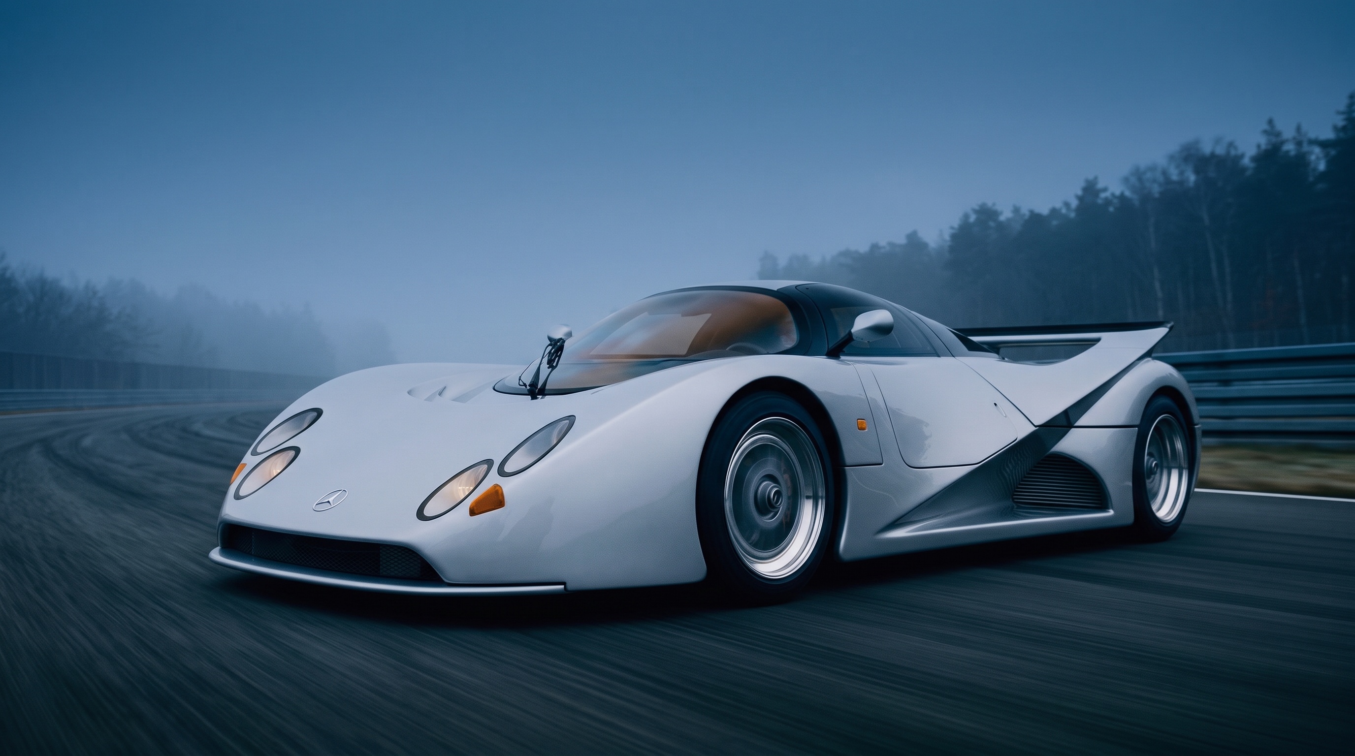 Lotec C1000 — One client, one carbon chassis, one 1,000 PS Mercedes V8 — and a 431 km/h promise nobody ever proved