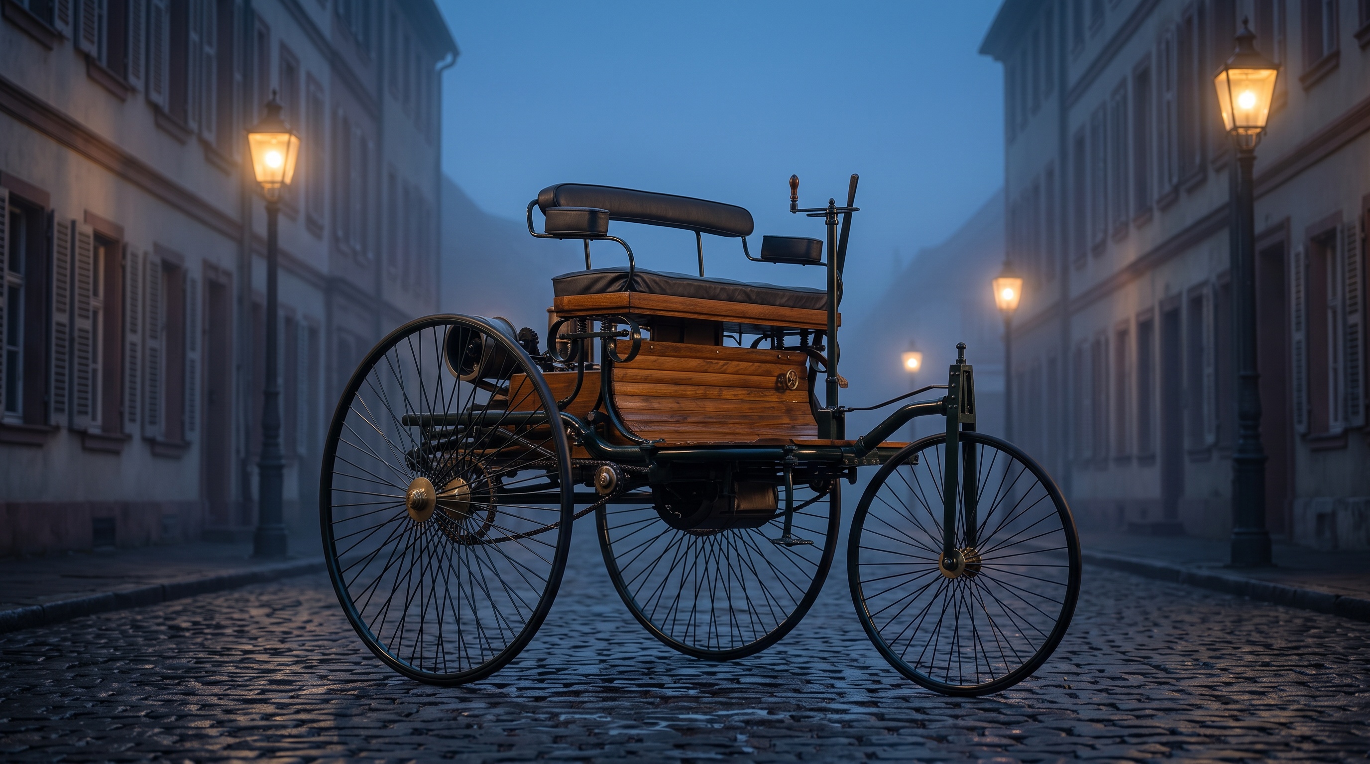 Benz Patent-Motorwagen — Three wheels, one cylinder, and the start of everything