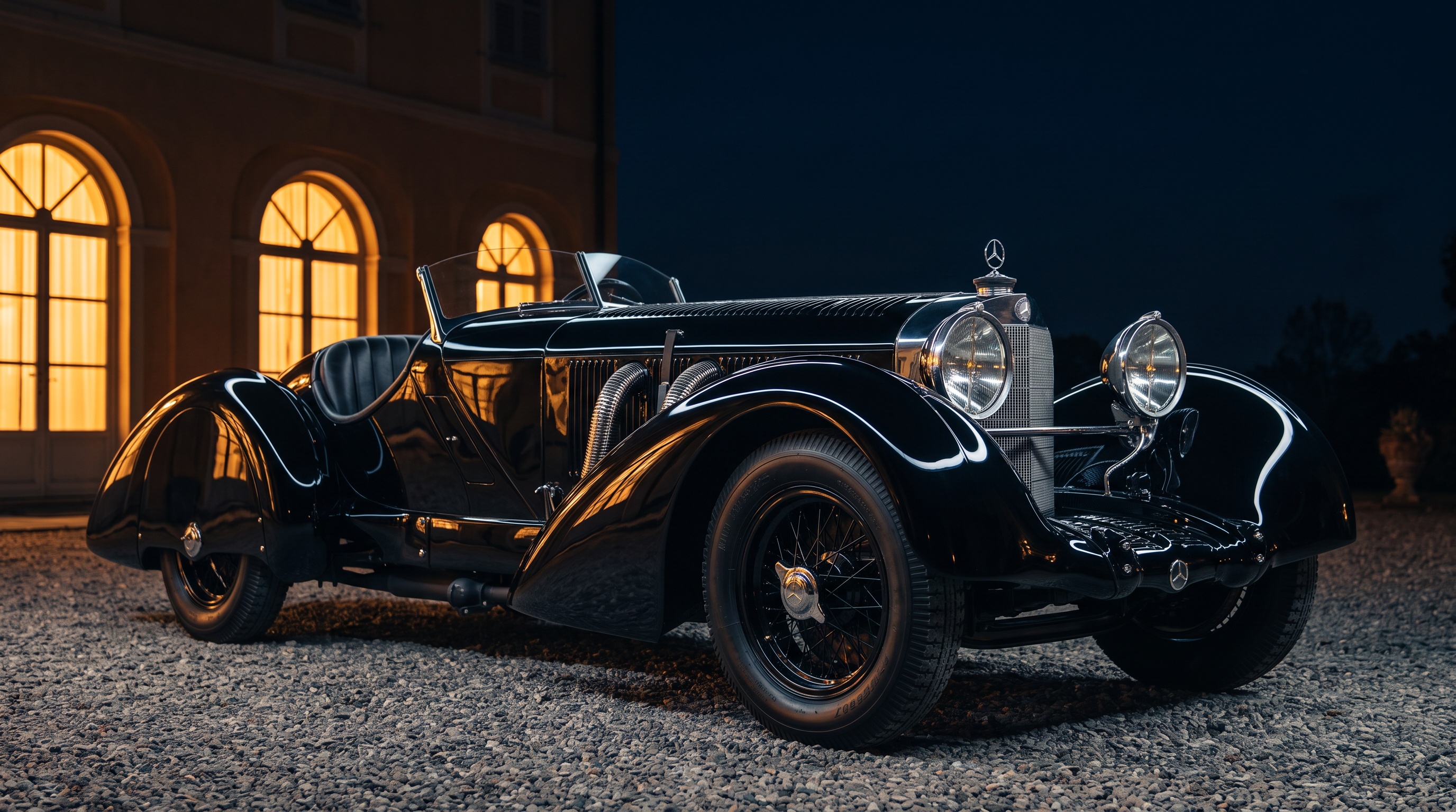 Trossi SSK — The unsold SSK chassis a count turned into the Black Prince