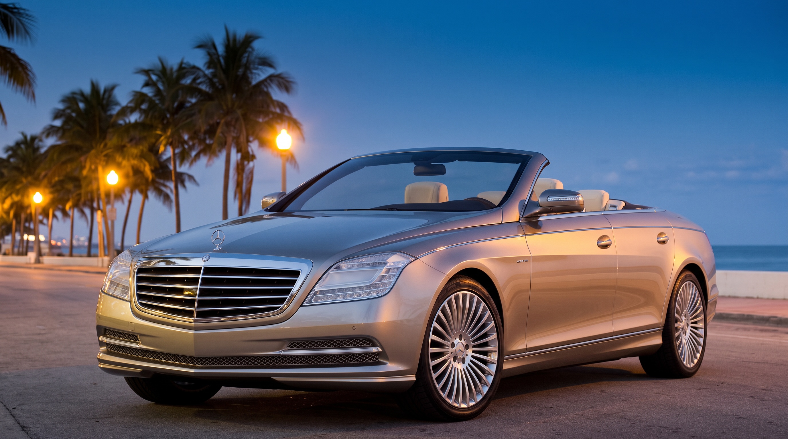 Ocean Drive — Four-door V12 luxury convertible