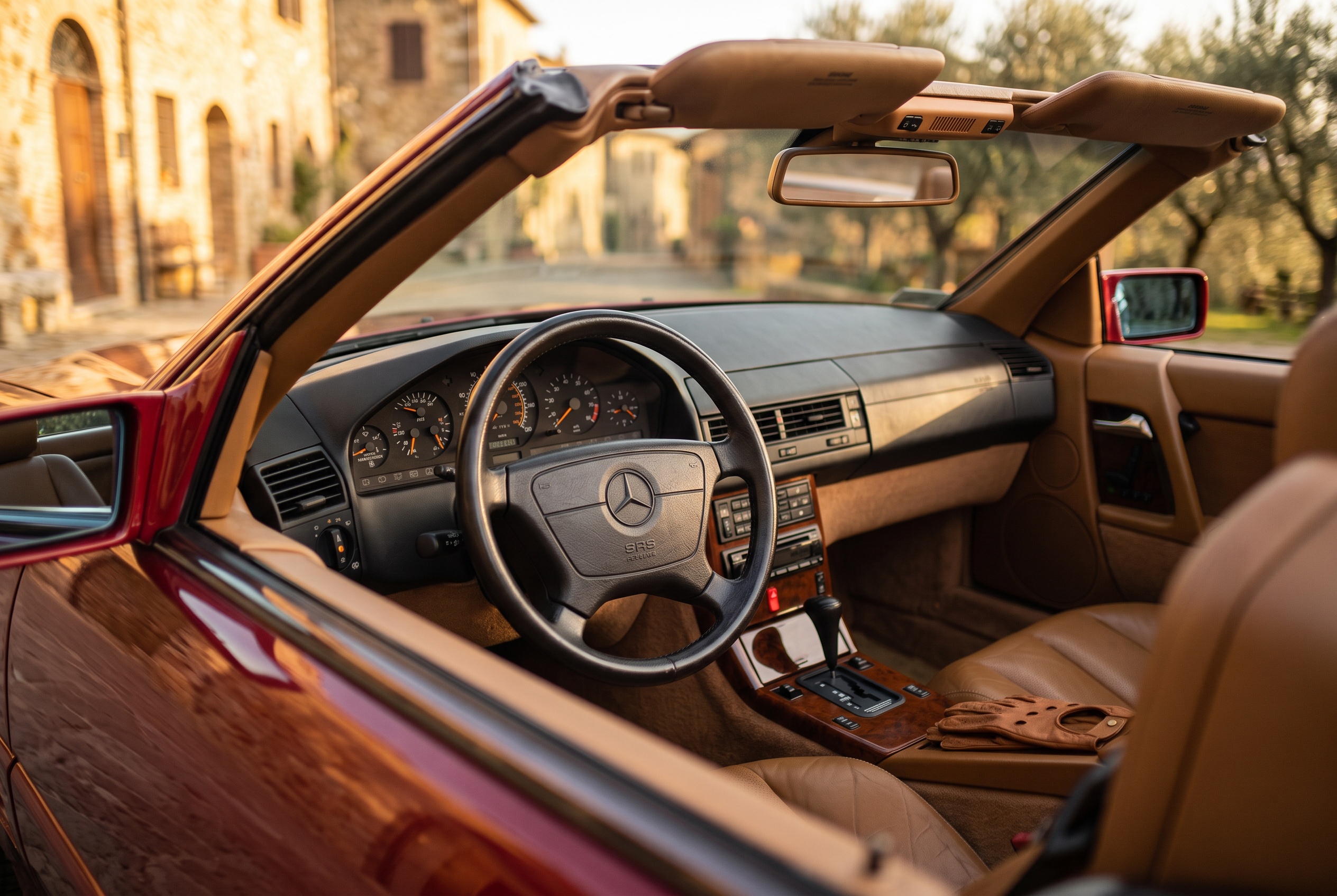 R129 interior