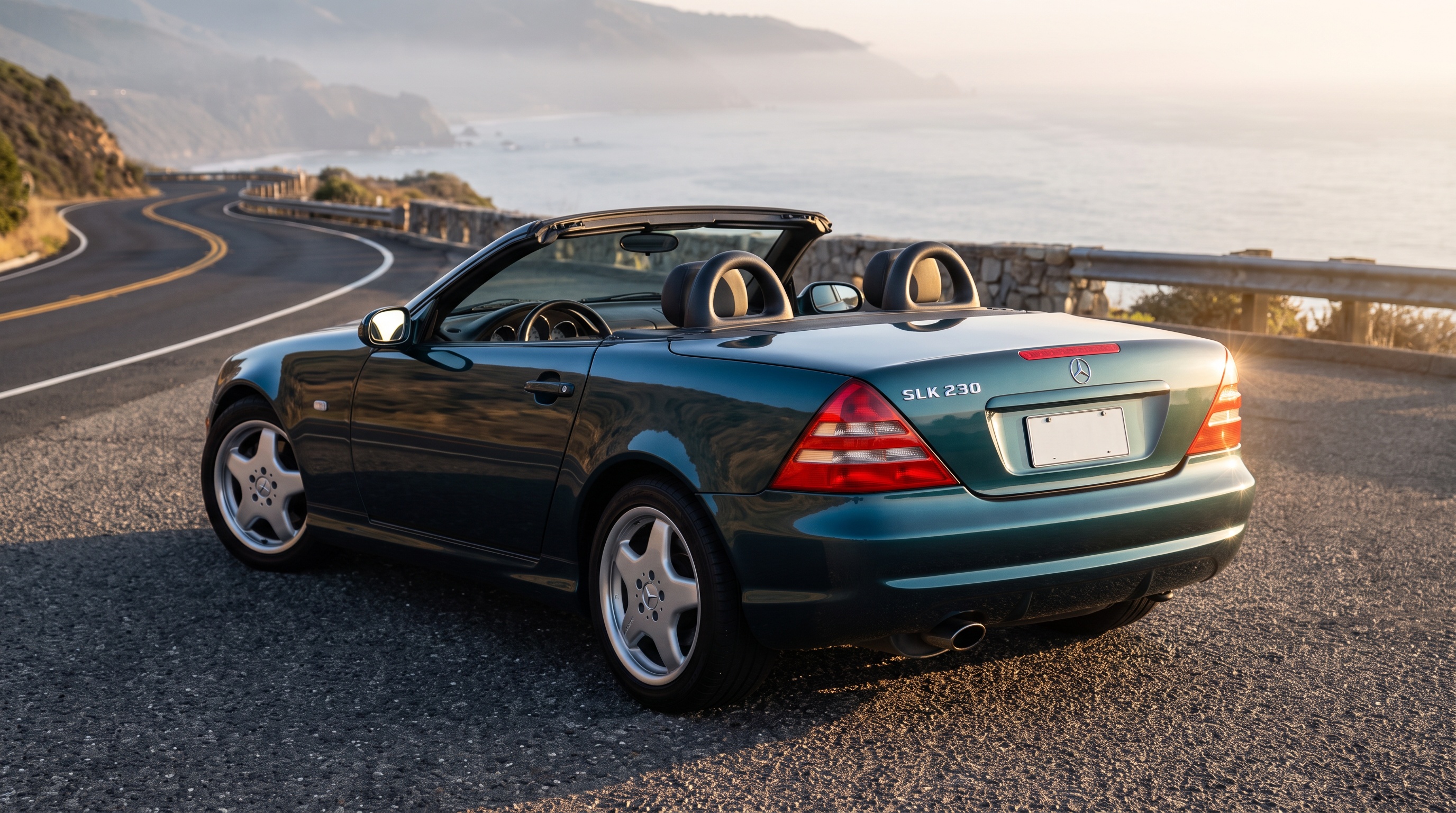 R170 rear three-quarter view