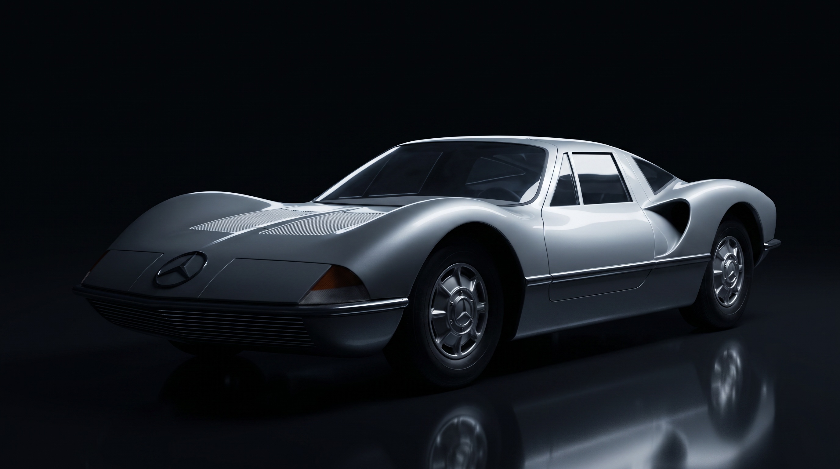 SLX — Bracq's mid-engined 300 SL successor, built in wood