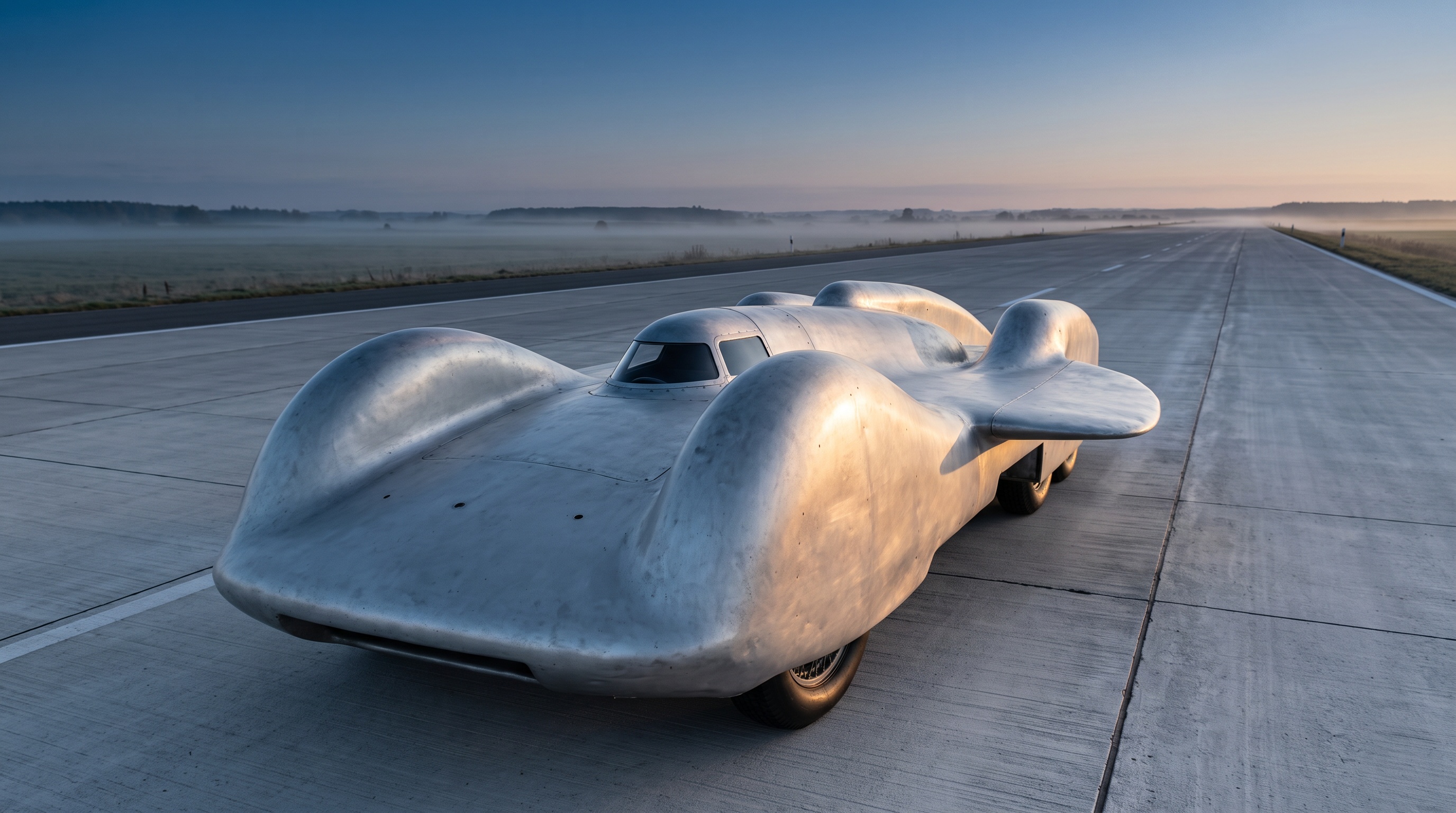 T 80 — Porsche's six-wheeled 1939 record car, built for 650 km/h