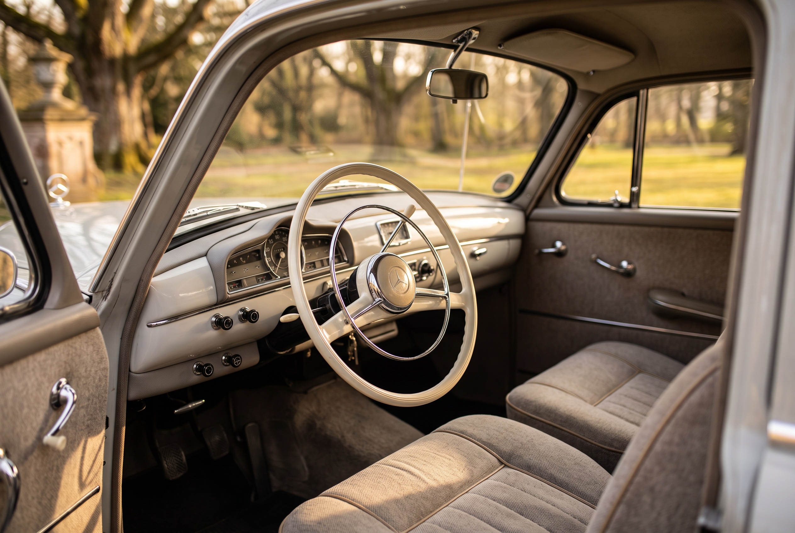 W105 interior