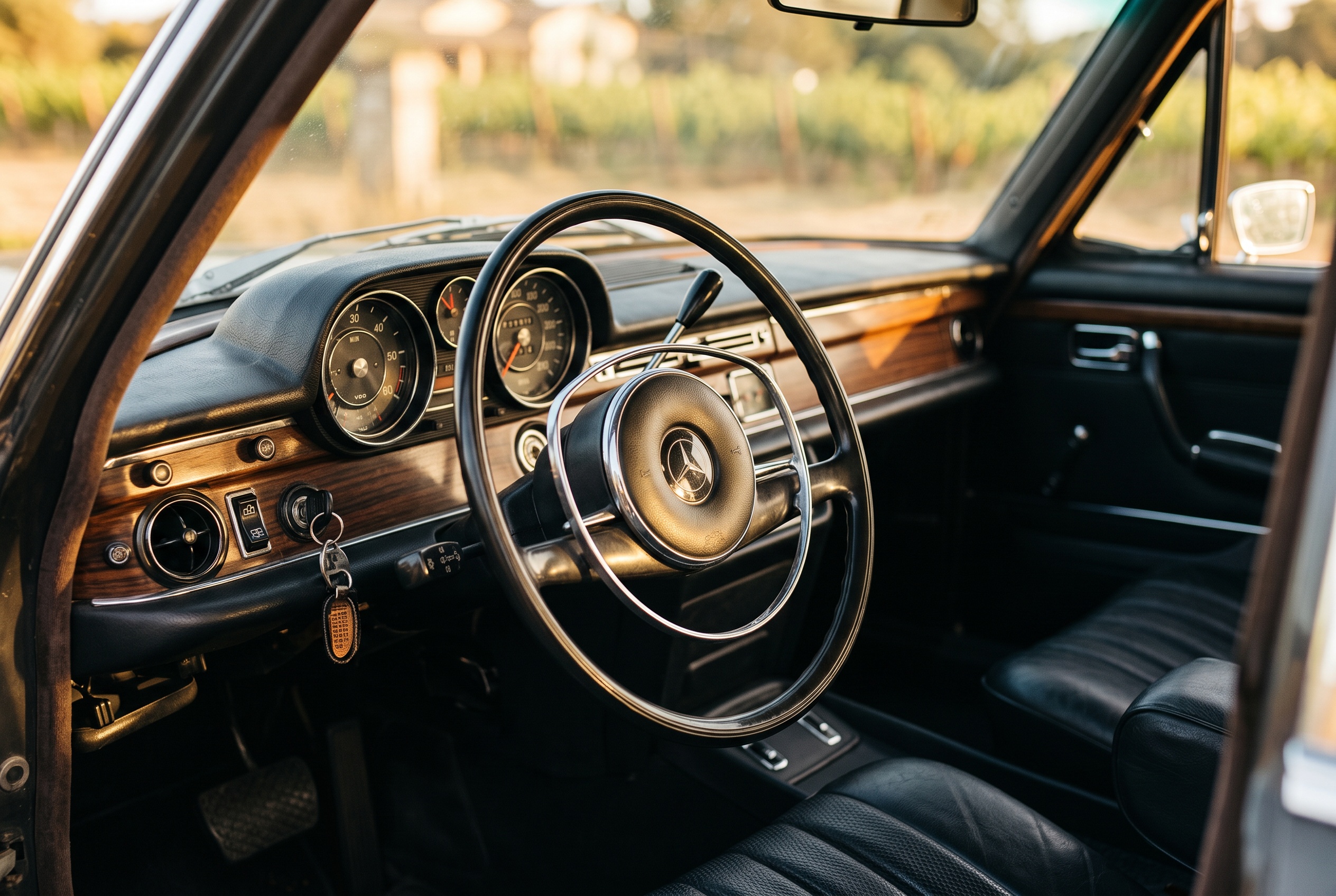 W109 interior