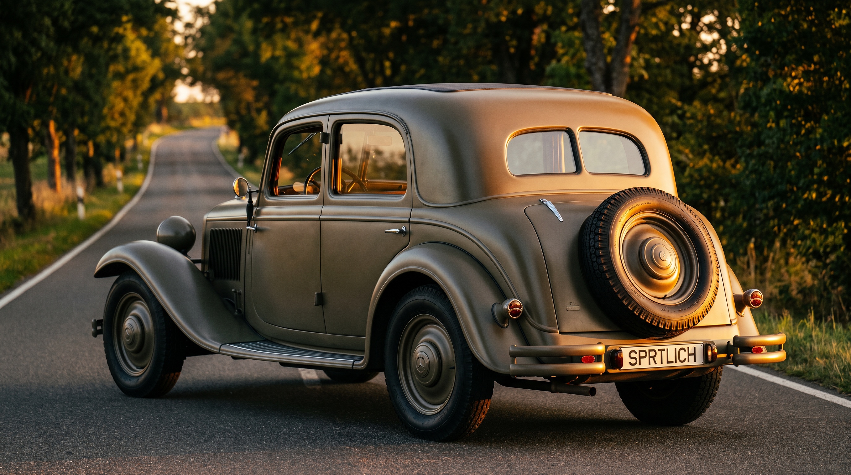 W11 rear three-quarter view
