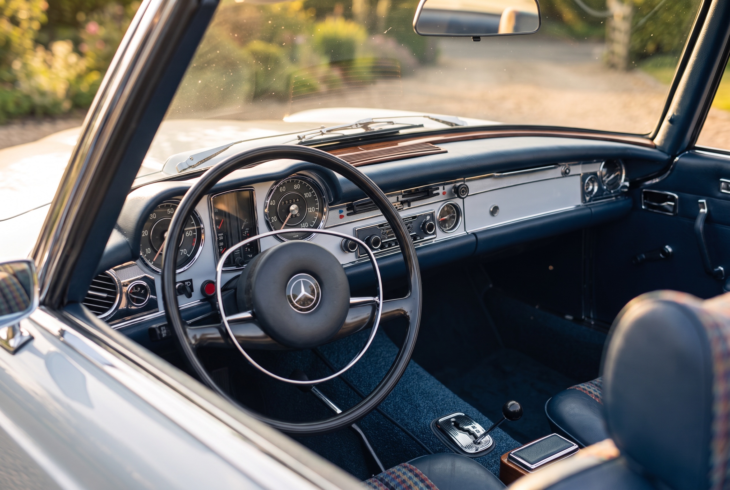 W113 interior