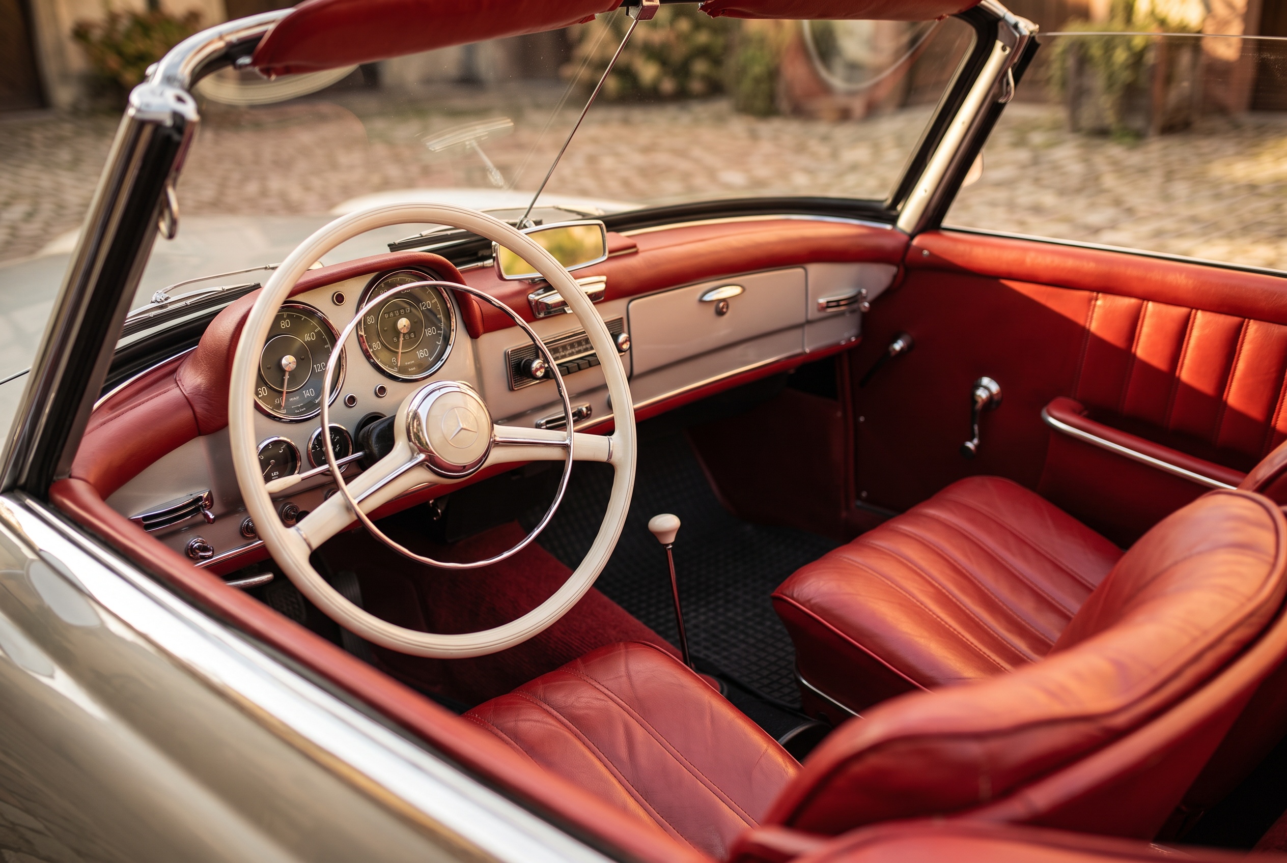 W121 interior