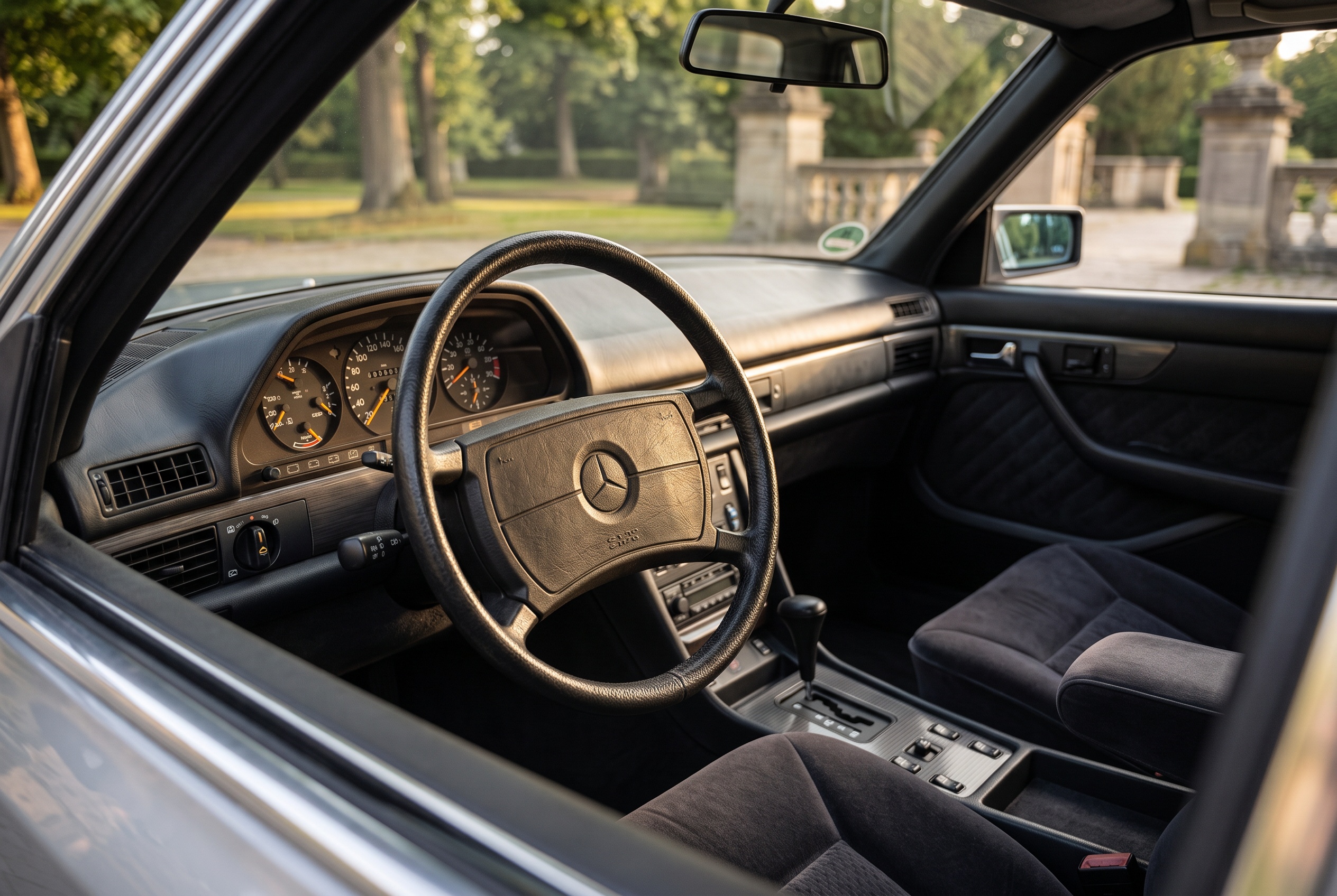 W126 interior