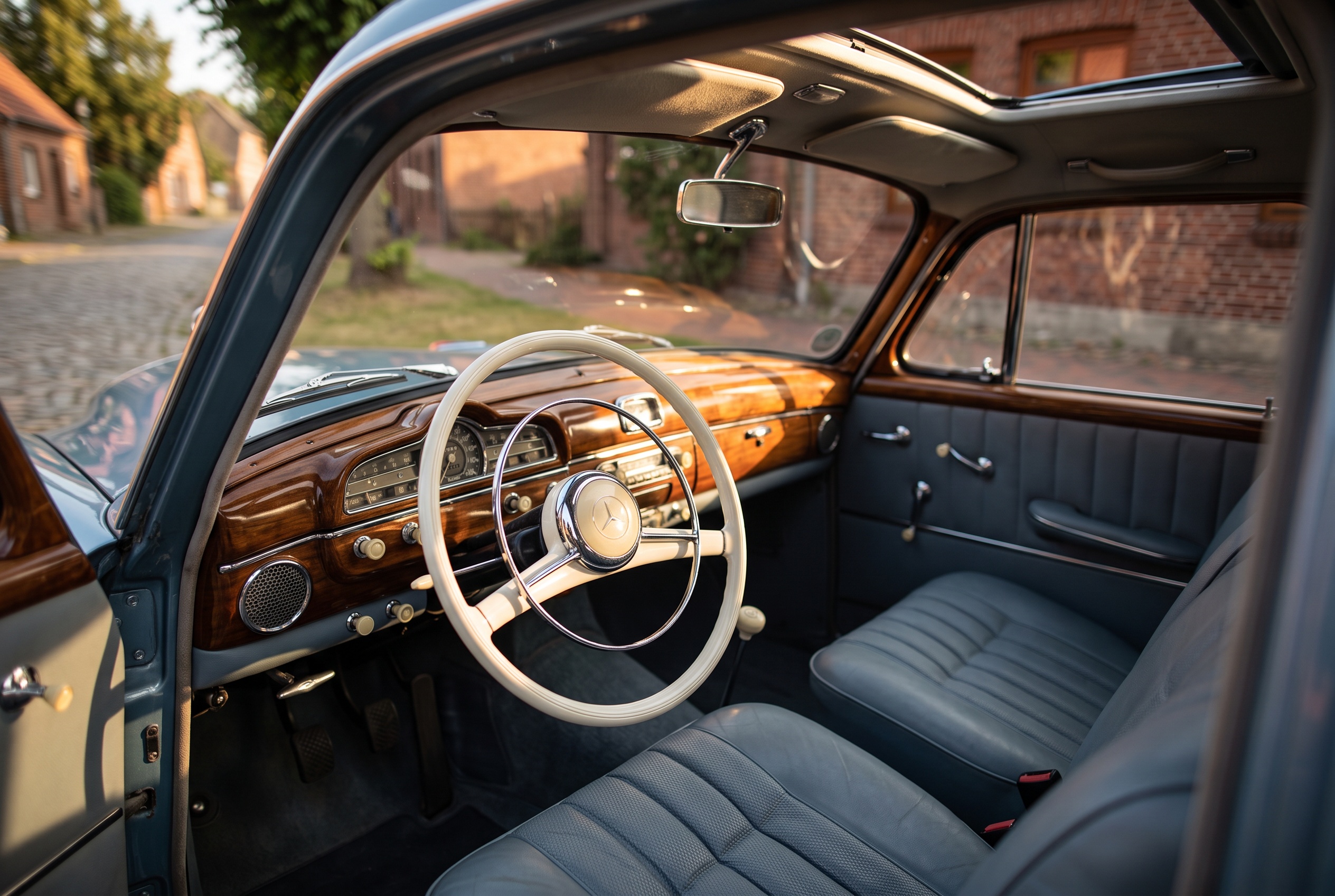 W128 interior
