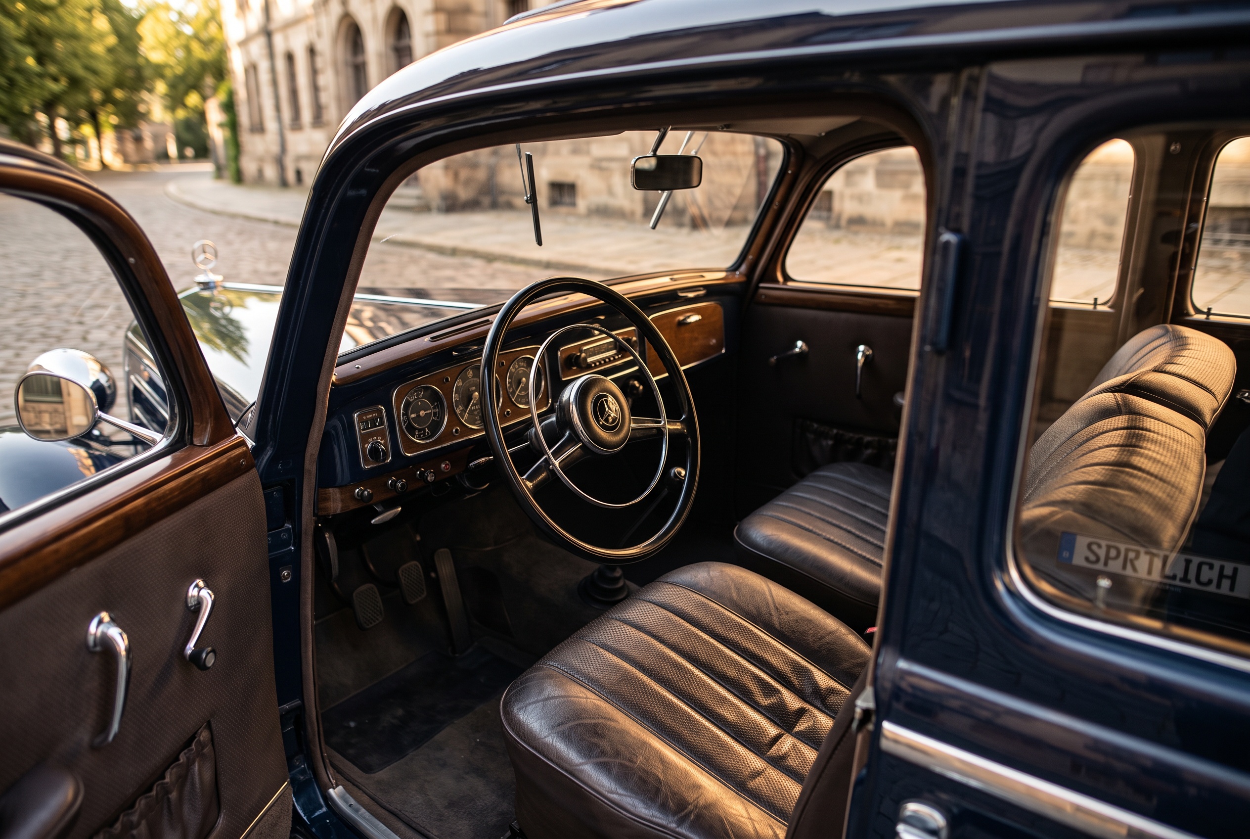 W138 interior