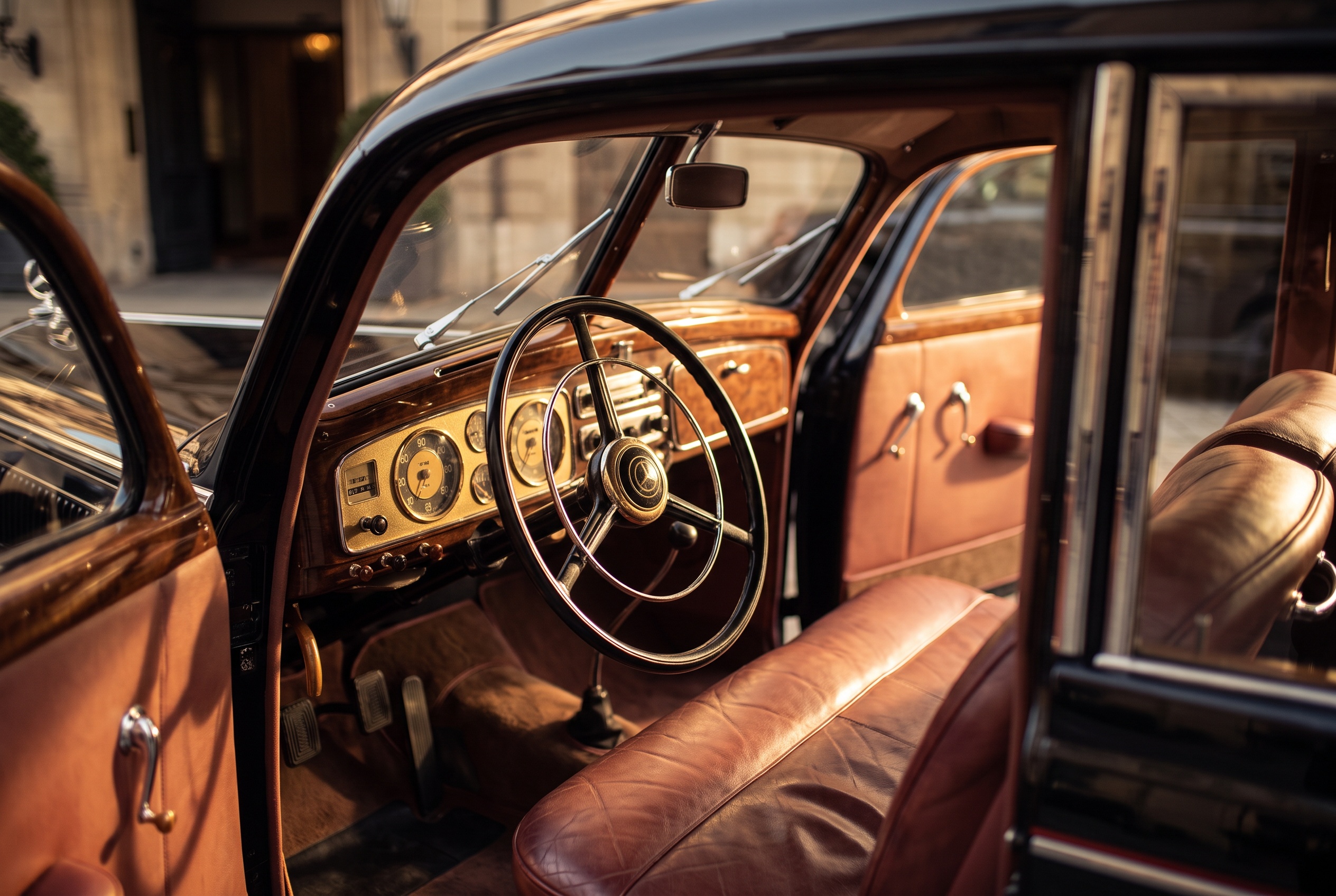 W142 interior