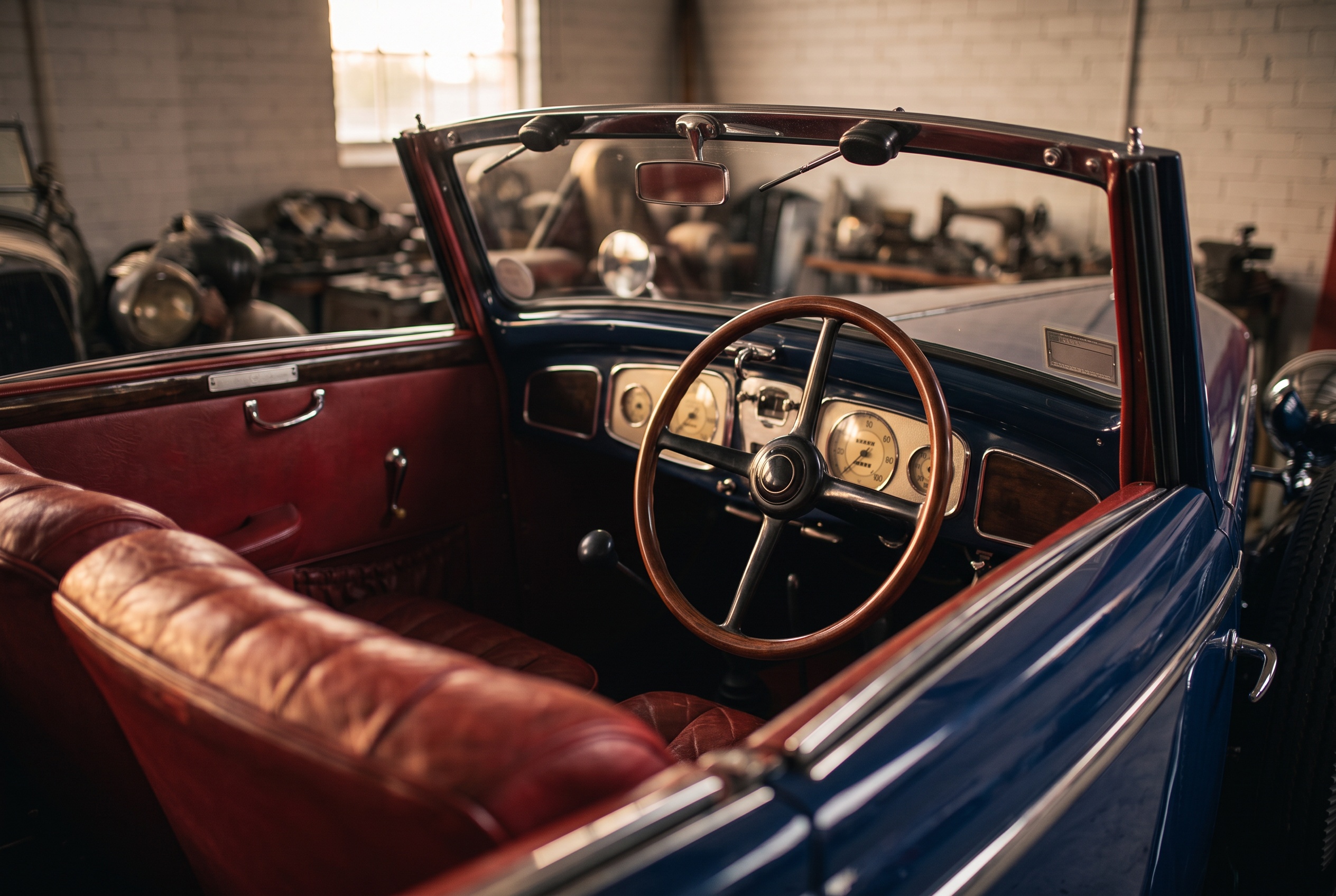 W143 interior
