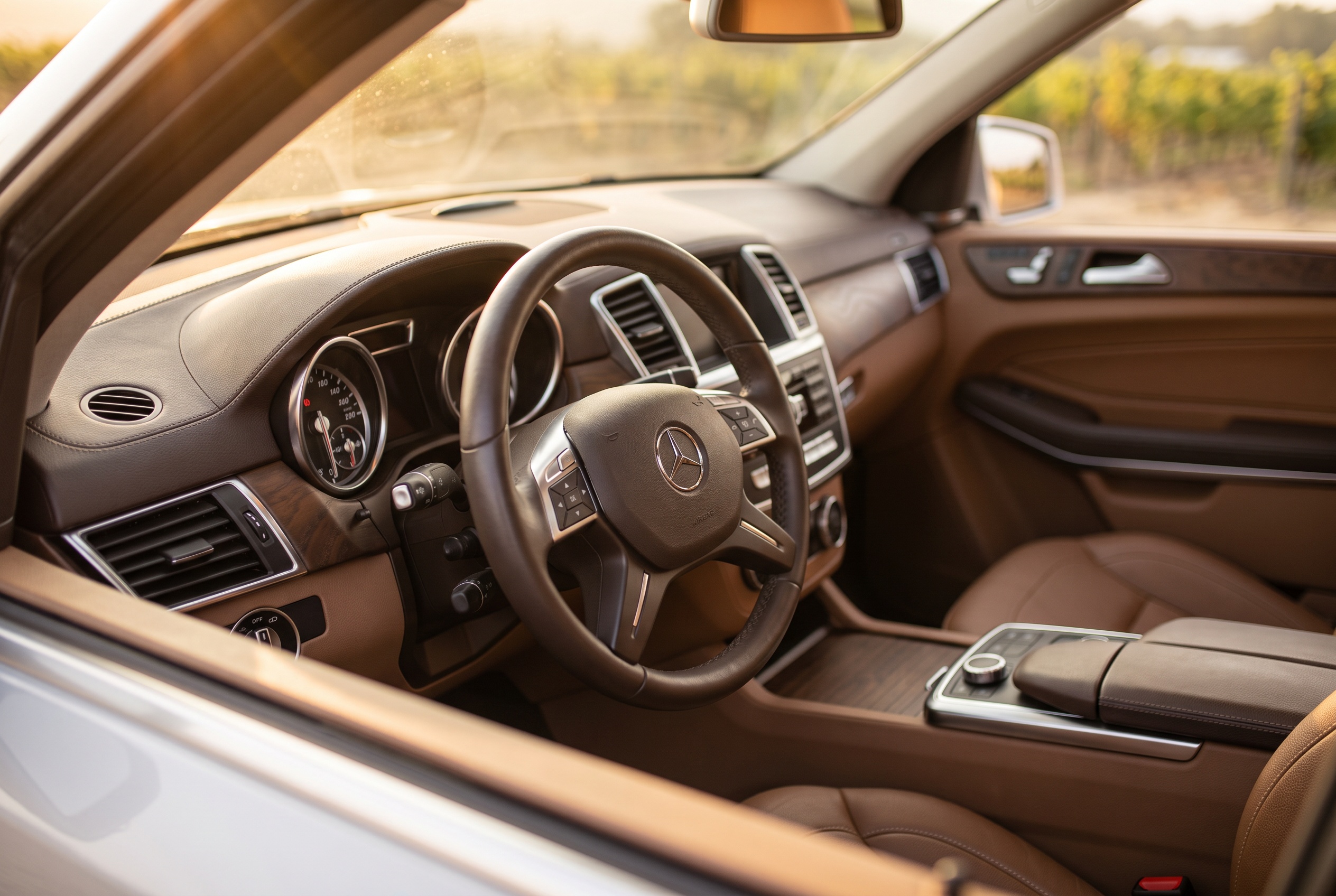 W166 interior