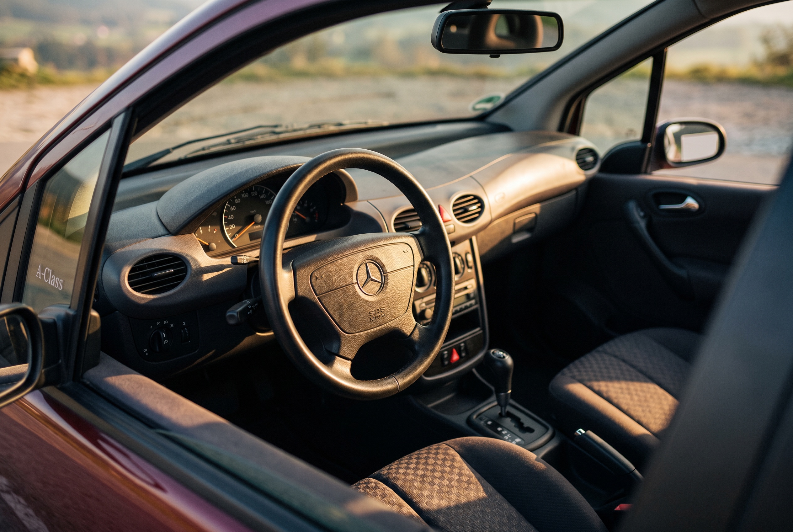W168 interior