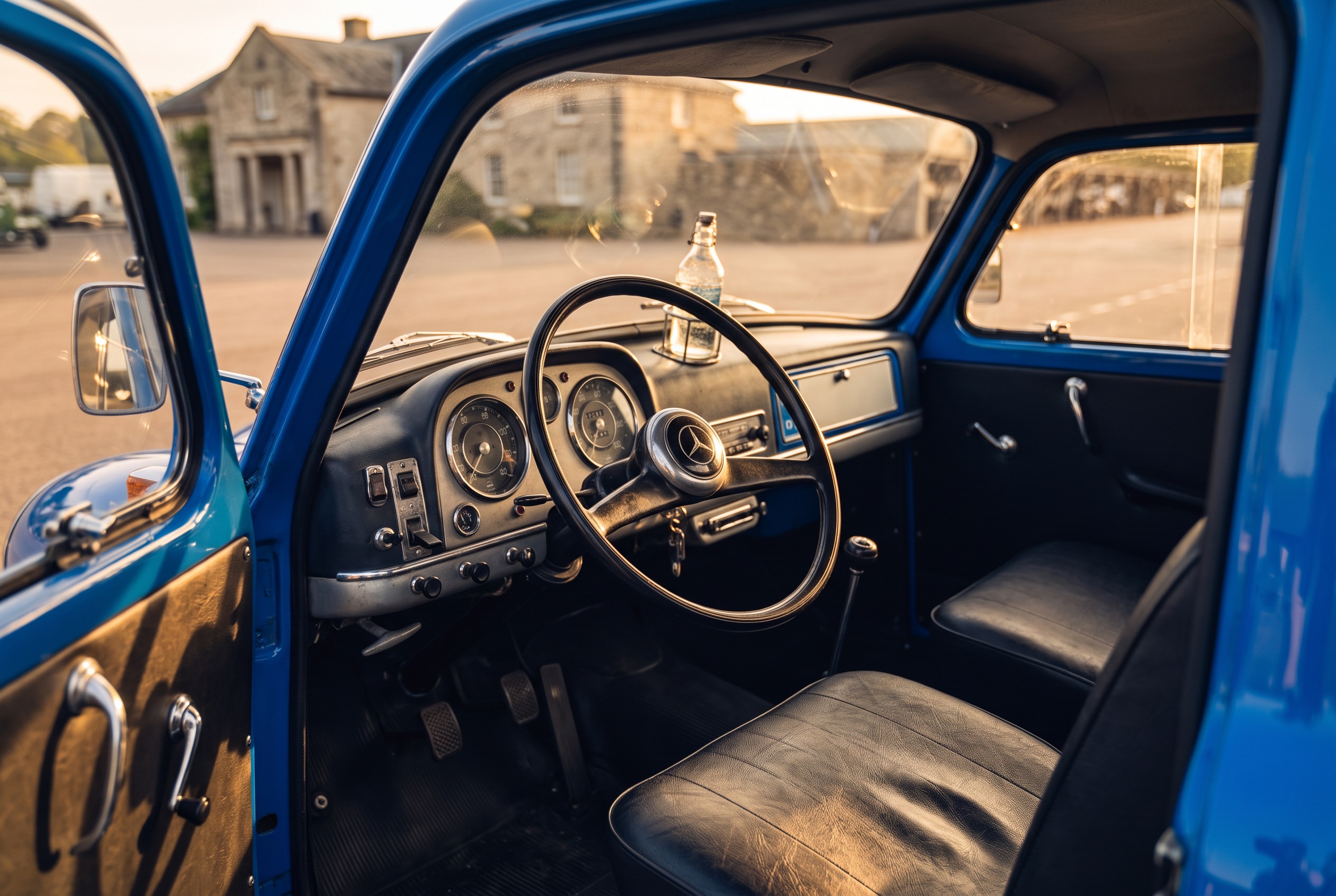 W188 interior