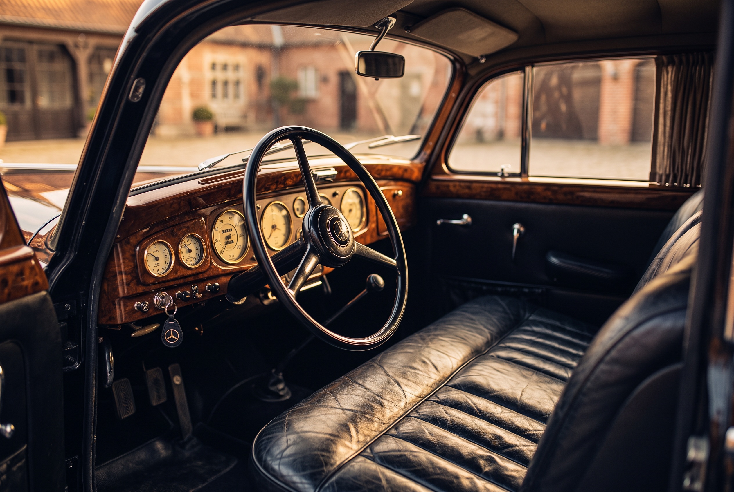 W189 interior