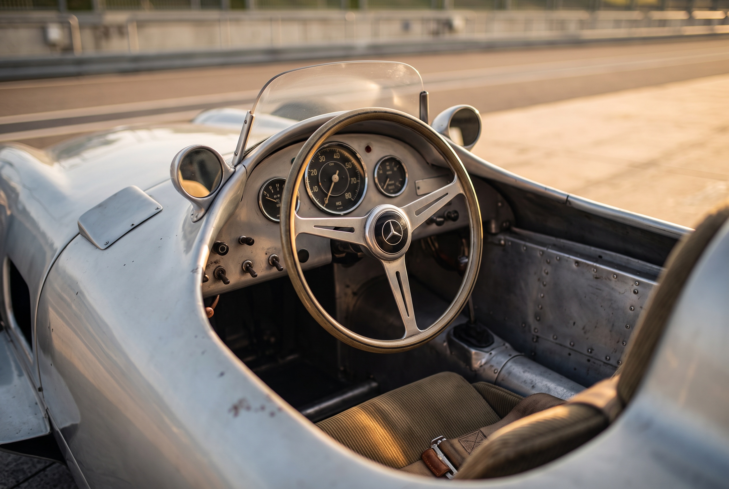 W196 interior