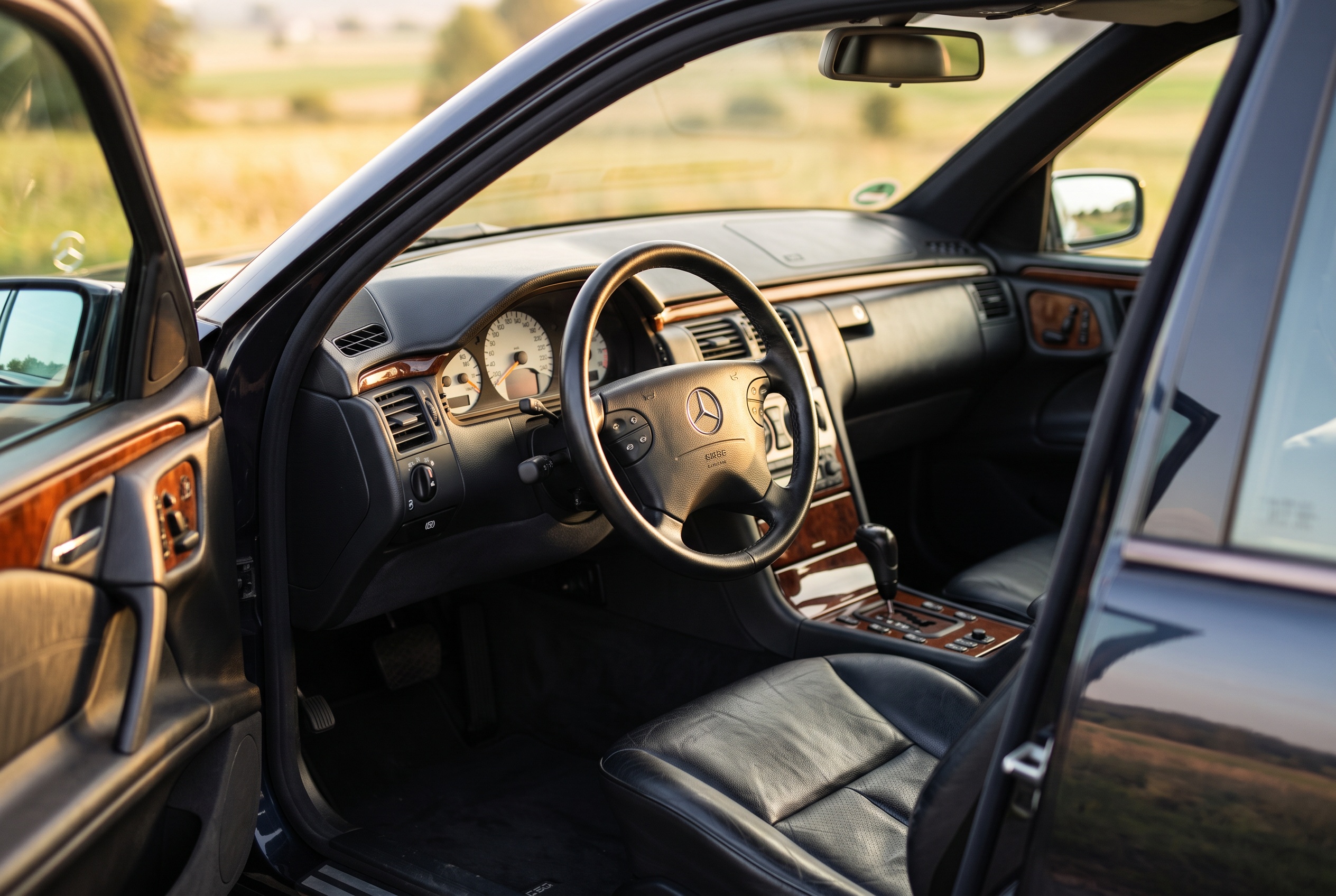 W210 interior