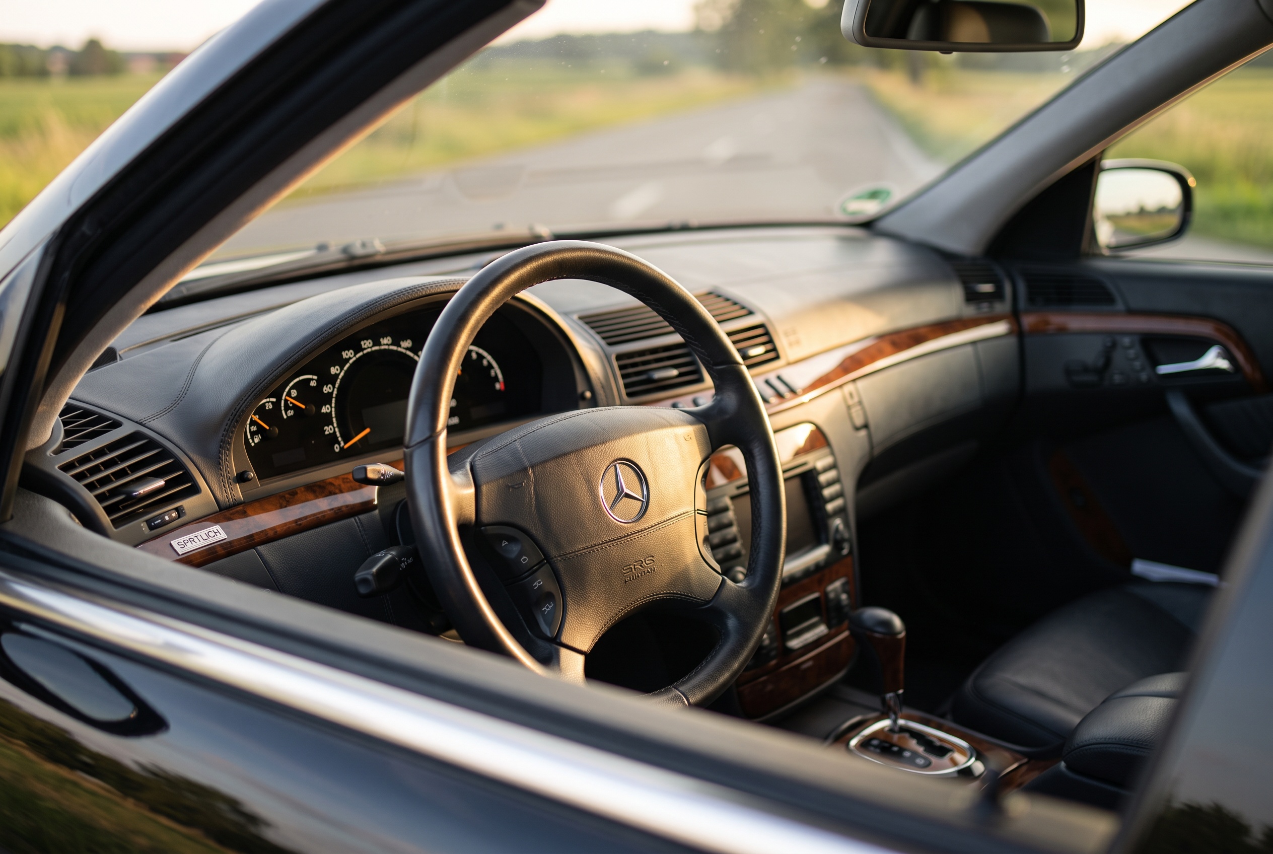 W220 interior