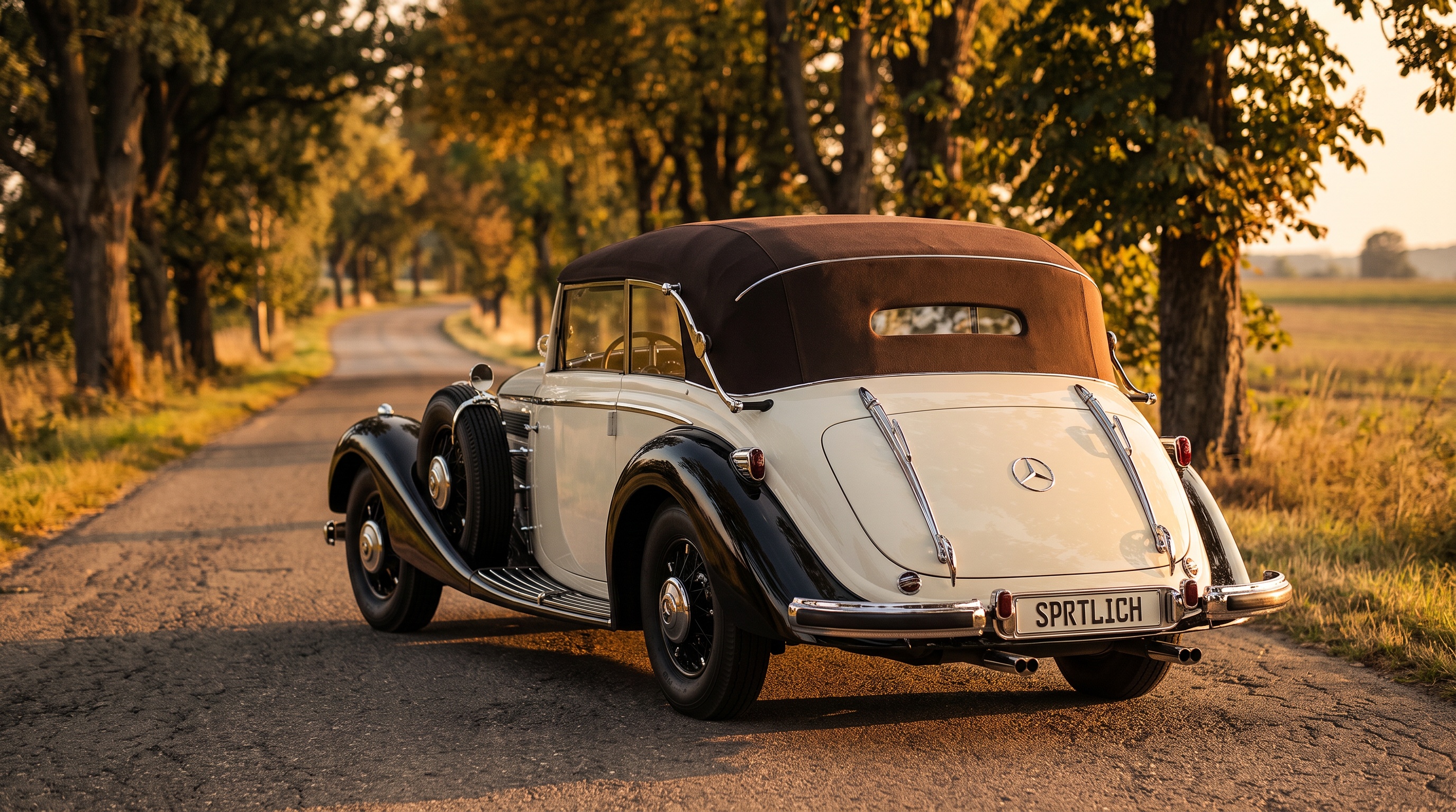 W24 rear three-quarter view