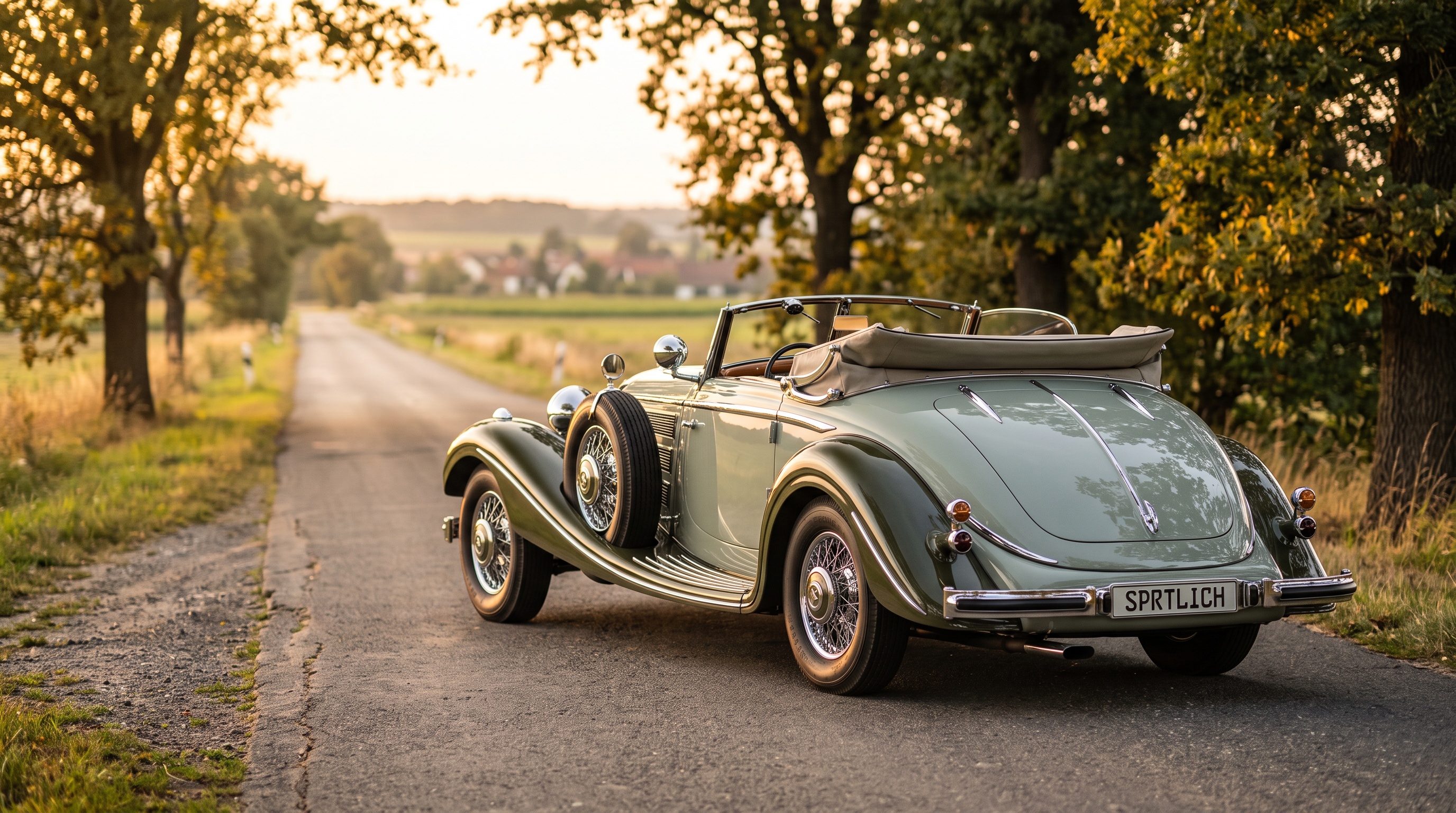 W29 rear three-quarter view