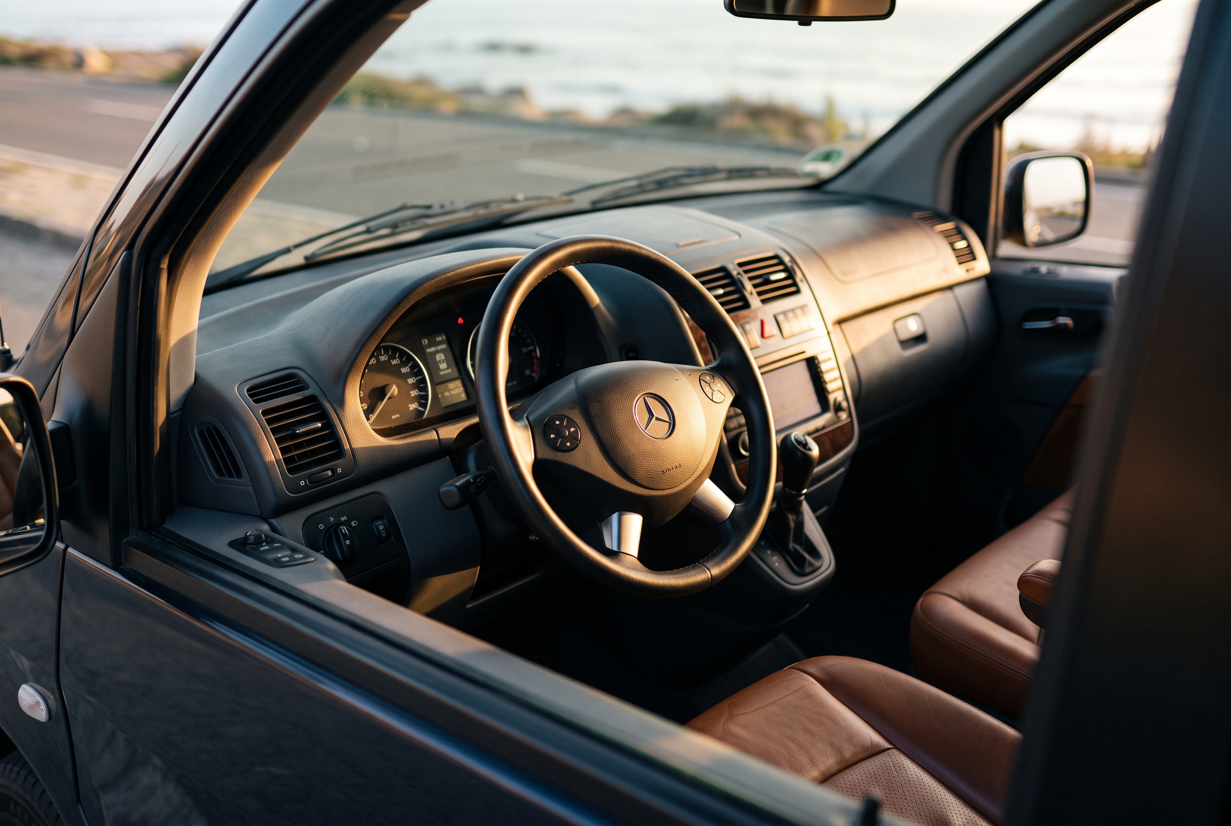 W638 interior