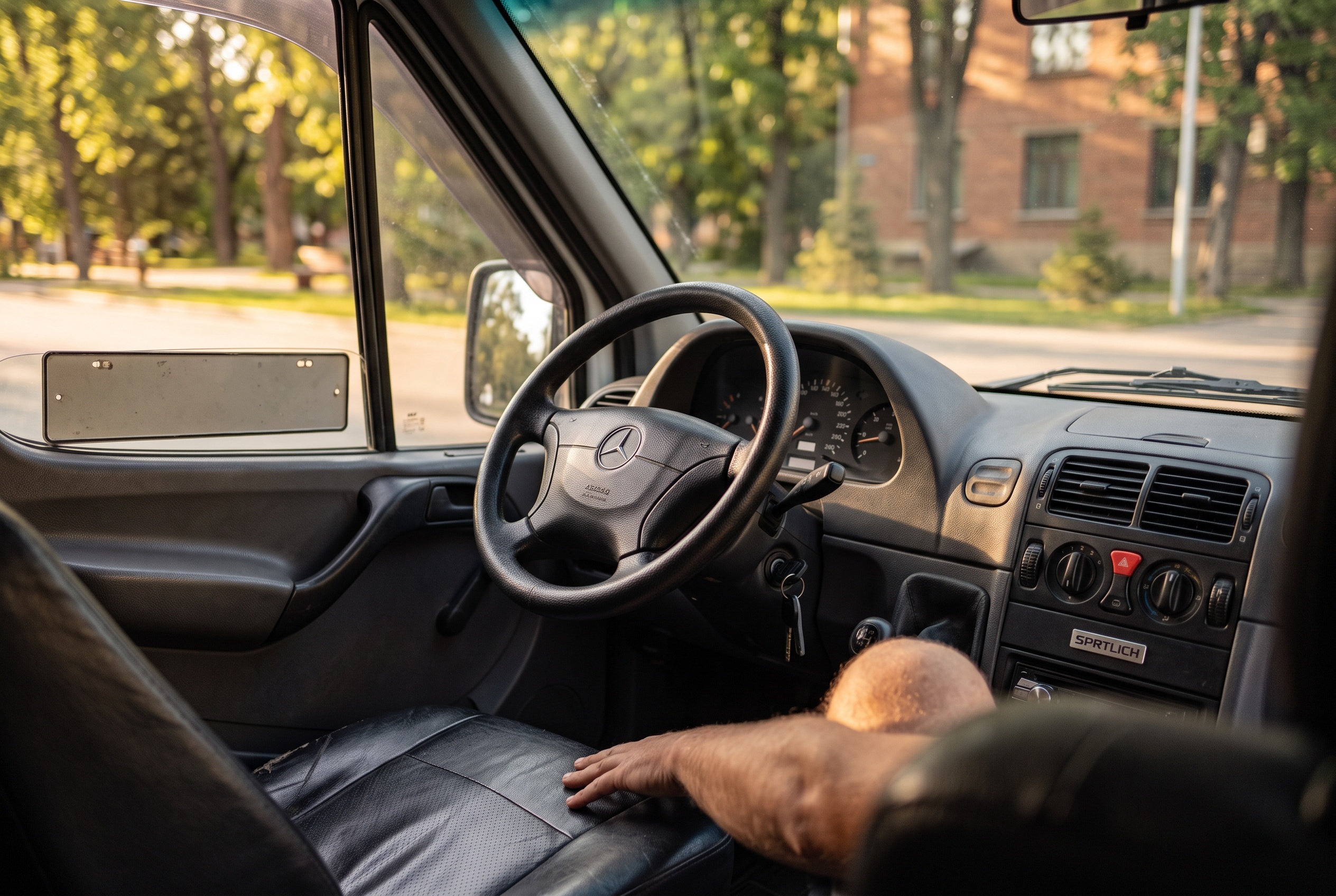 W903 interior