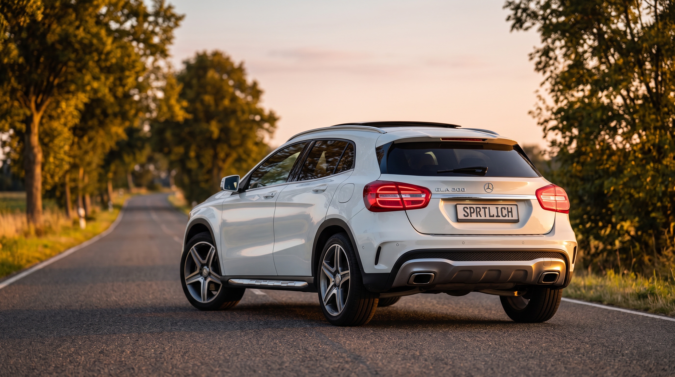 X156 rear three-quarter view