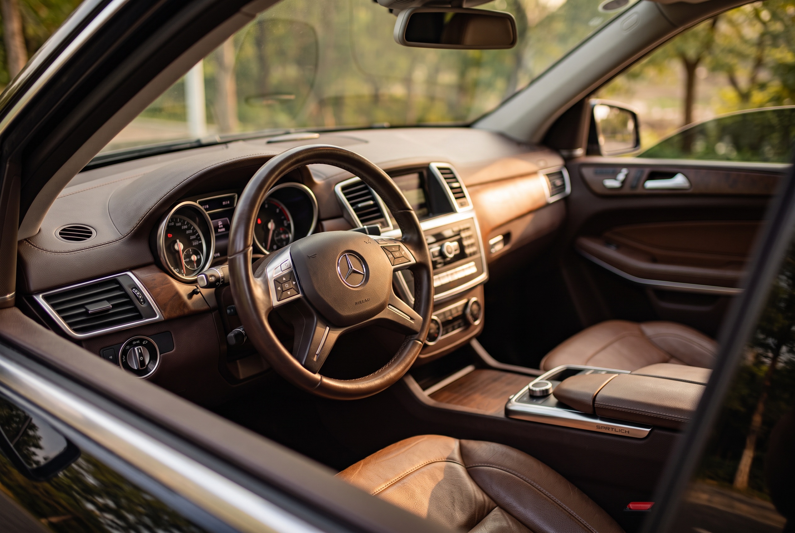 X166 interior