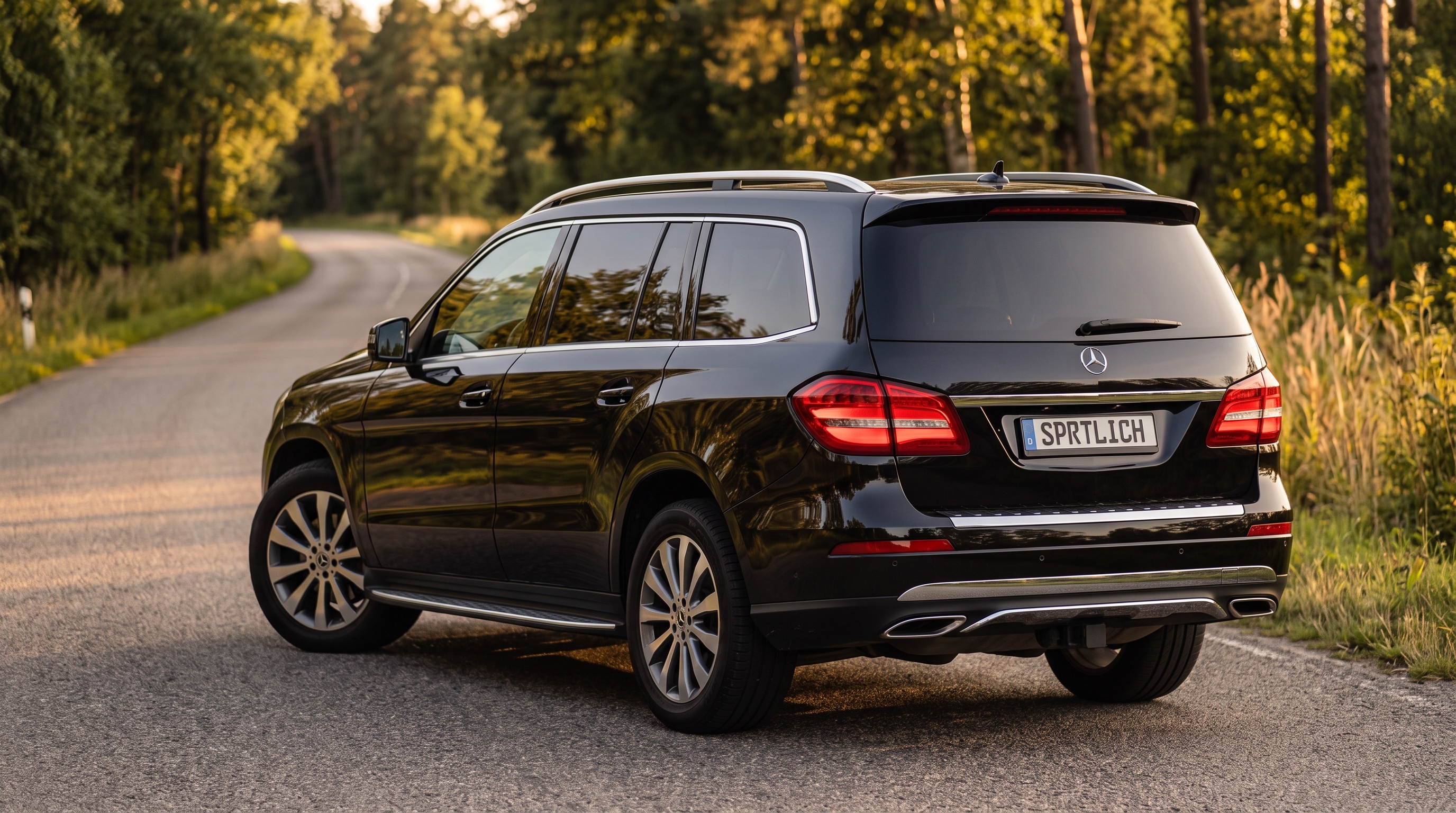 X166 rear three-quarter view
