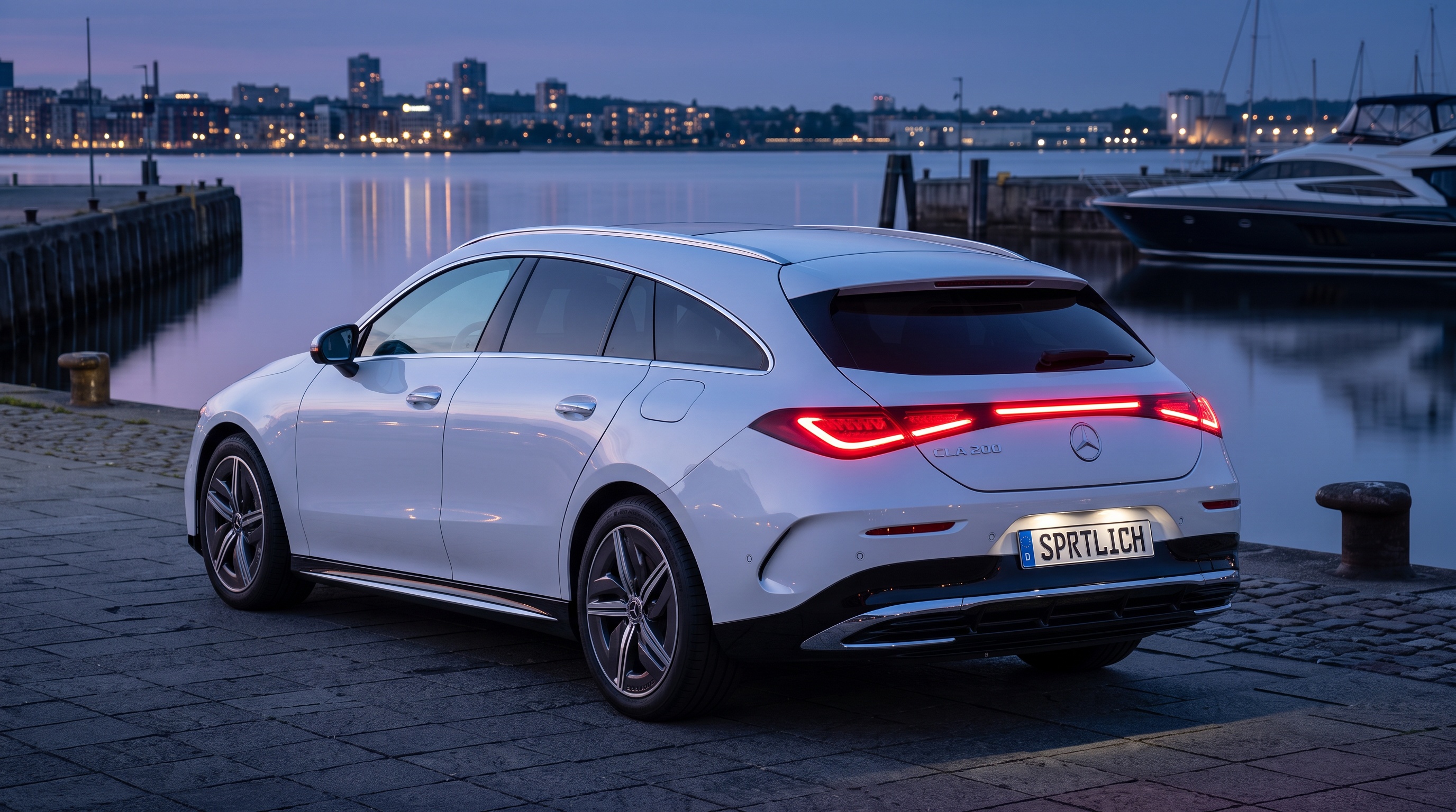X174 rear three-quarter view