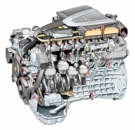 Mercedes-Benz M137 Engine - Sportlich-Leicht